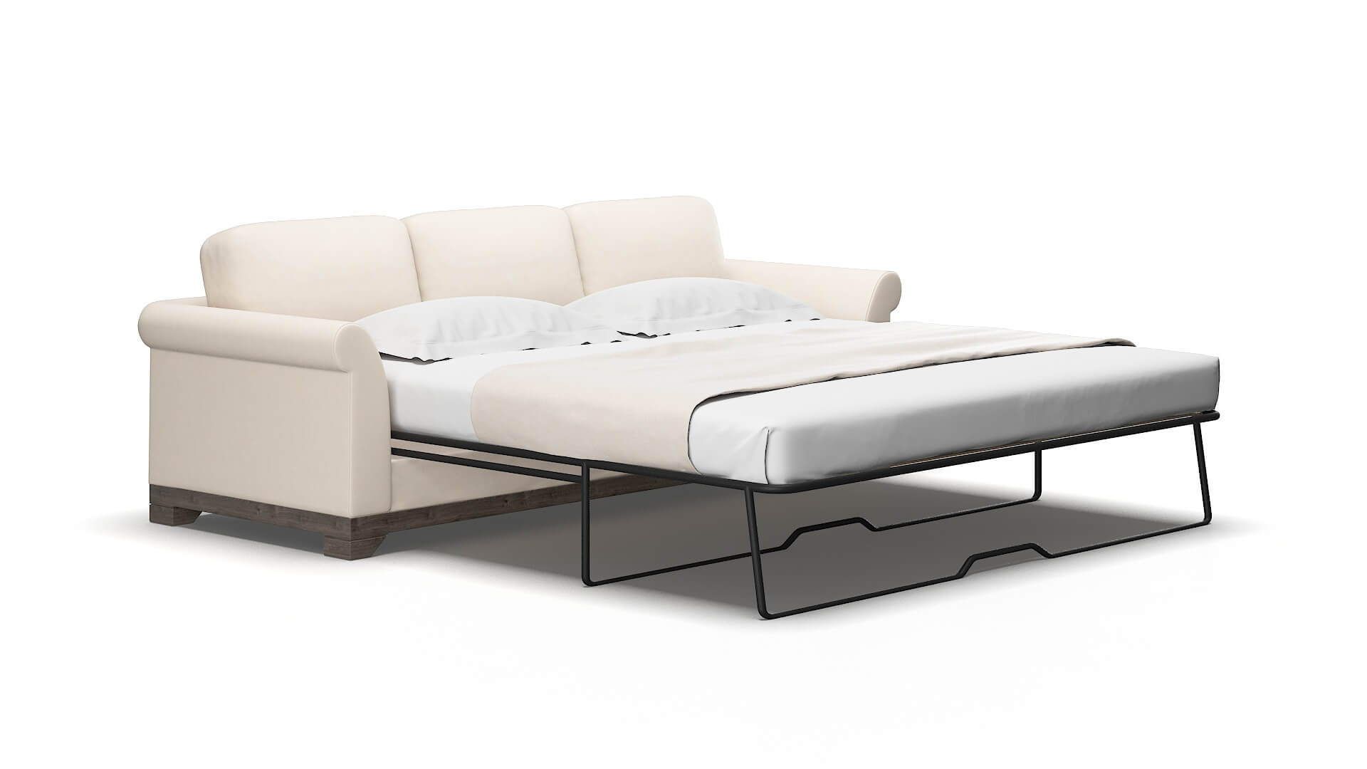 Denver Bella buckwheat Sofa sleeper Espresso Legs  2