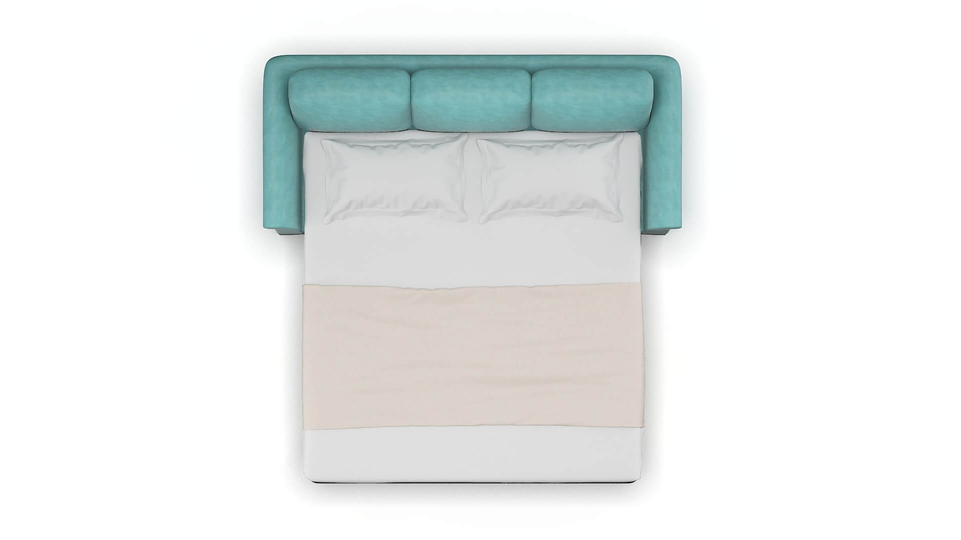 Denver Bella Caribbean Sofa Sleeper Espresso legs 3