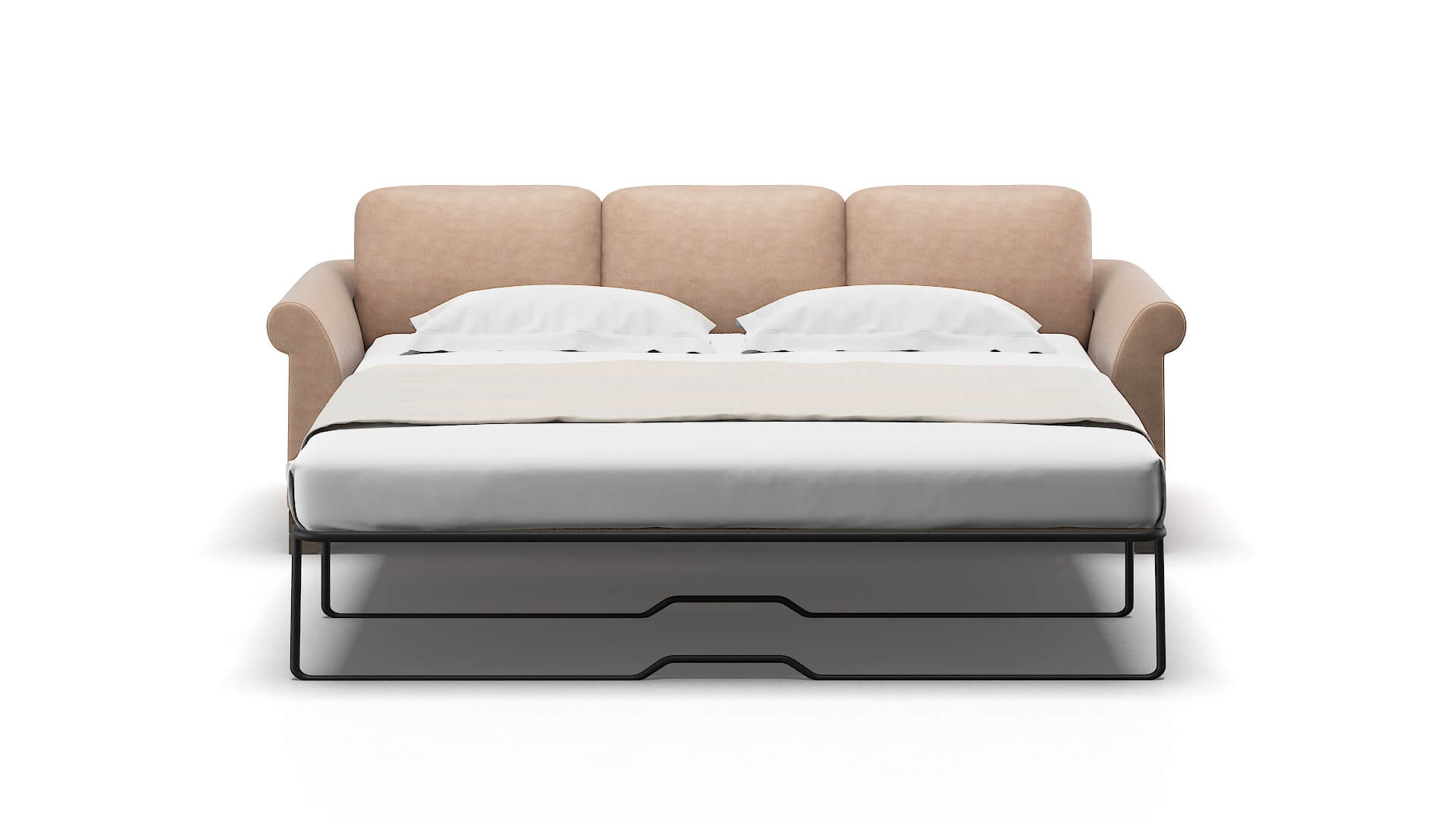 Denver Bella Cocoa Sofa Sleeper Espresso legs 1