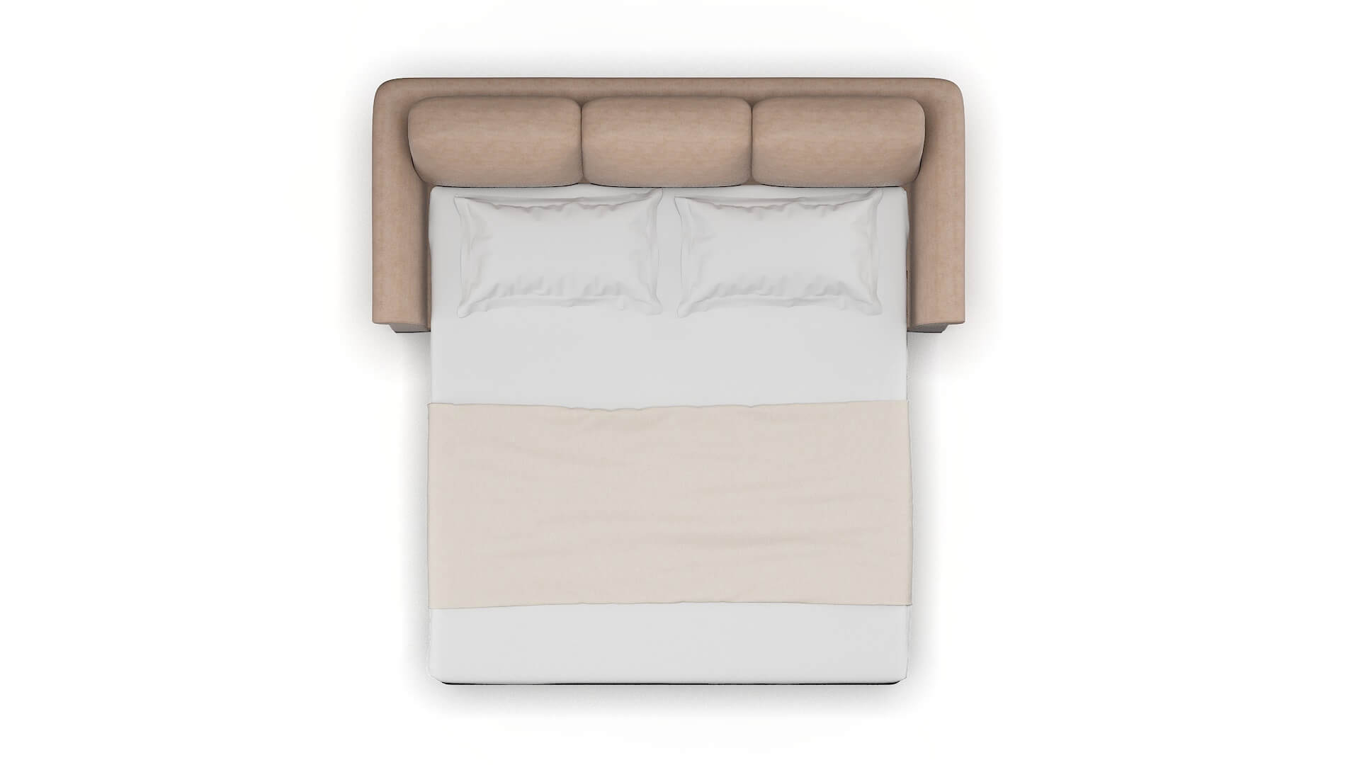 Denver Bella Pewter Sofa Sleeper Espresso legs 3