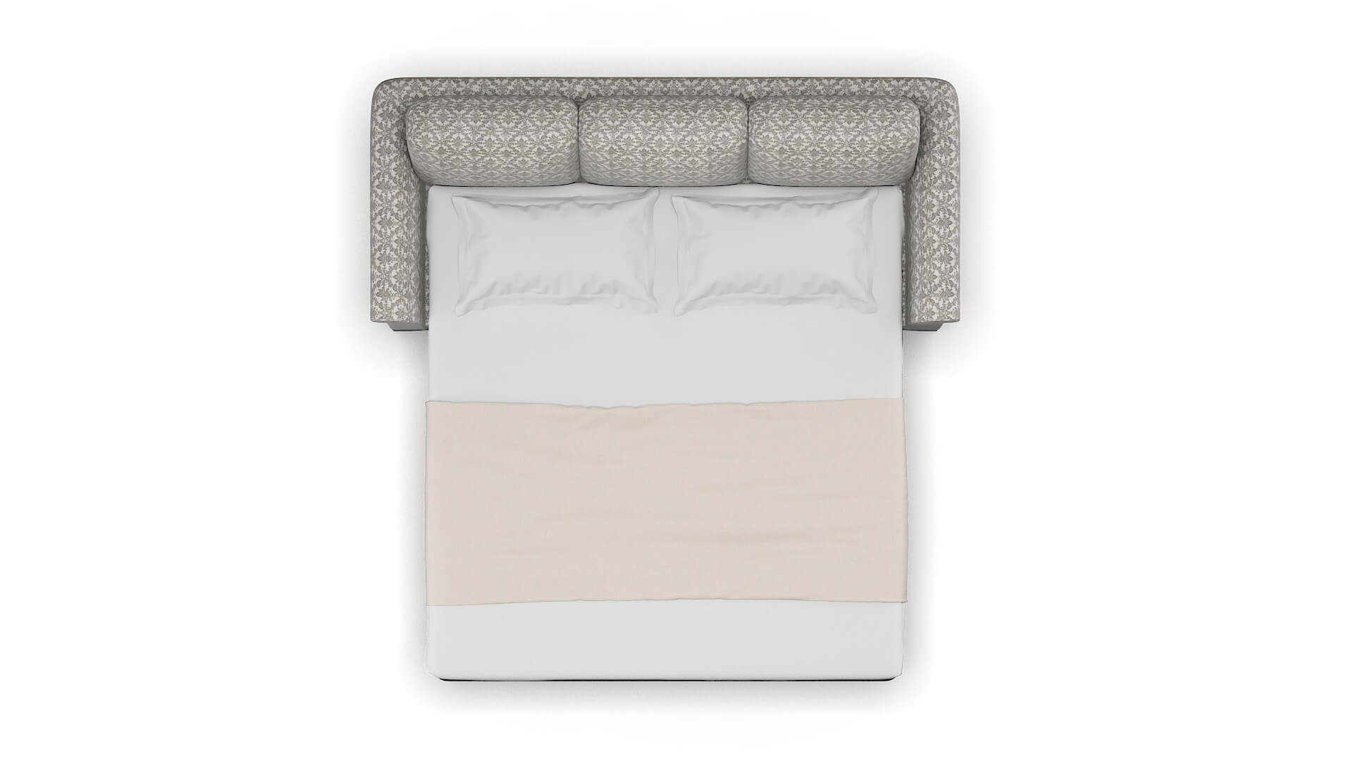 Denver Bergamo Dove Sofa Sleeper Espresso legs 3