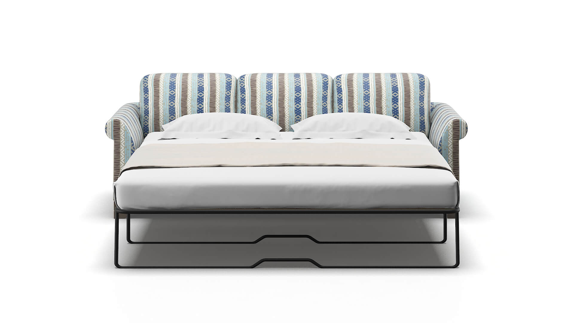 Denver Bodhi Indigo Sofa Sleeper Espresso legs 1