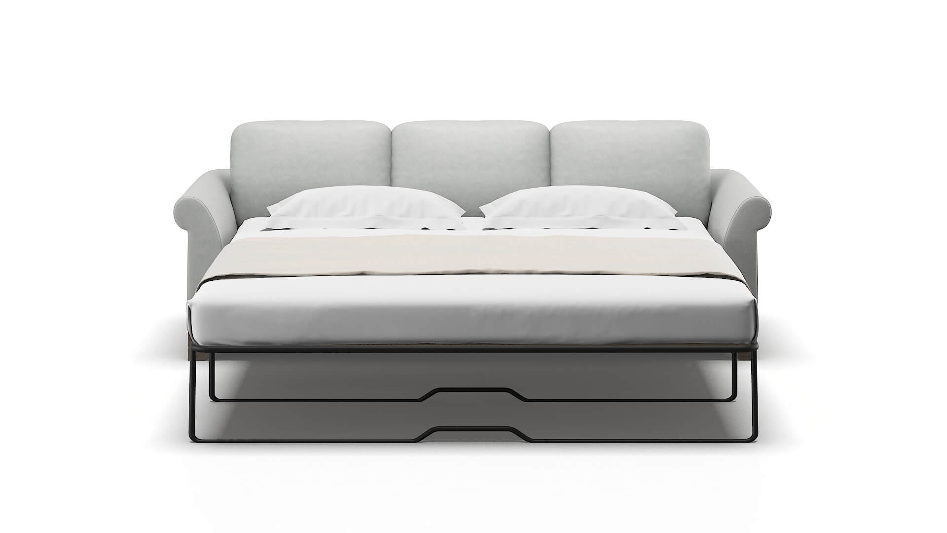 Denver Dawson Platinum Sofa Sleeper Espresso legs 1