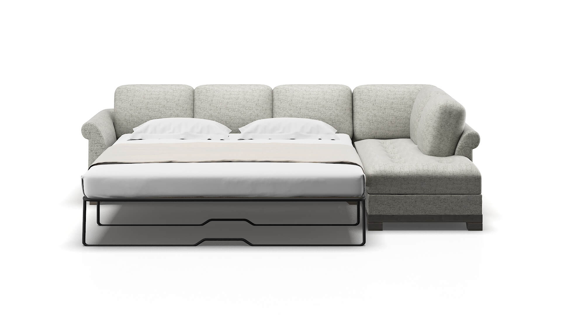 Denver Derby Ash Panel Sleeper Espresso legs 3