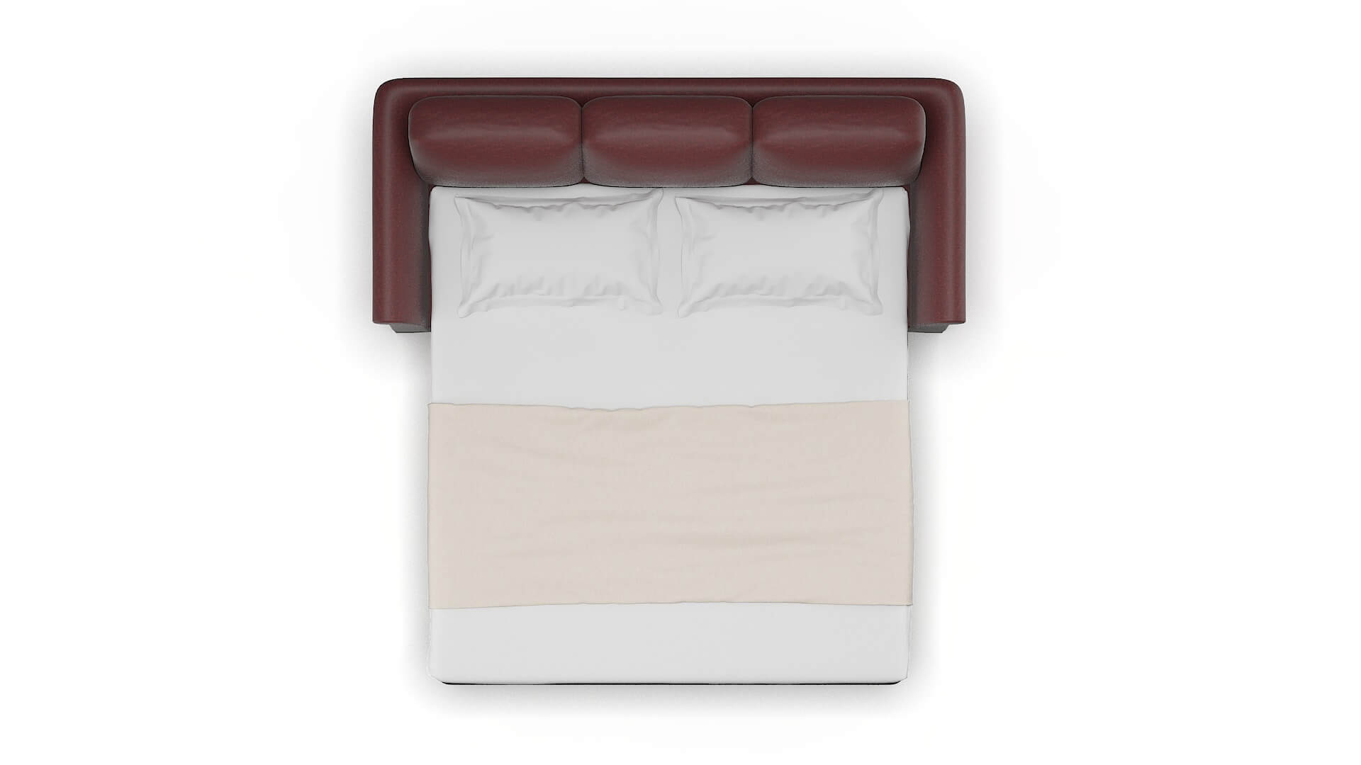 Denver Derby Berry Sofa Sleeper Espresso legs 3