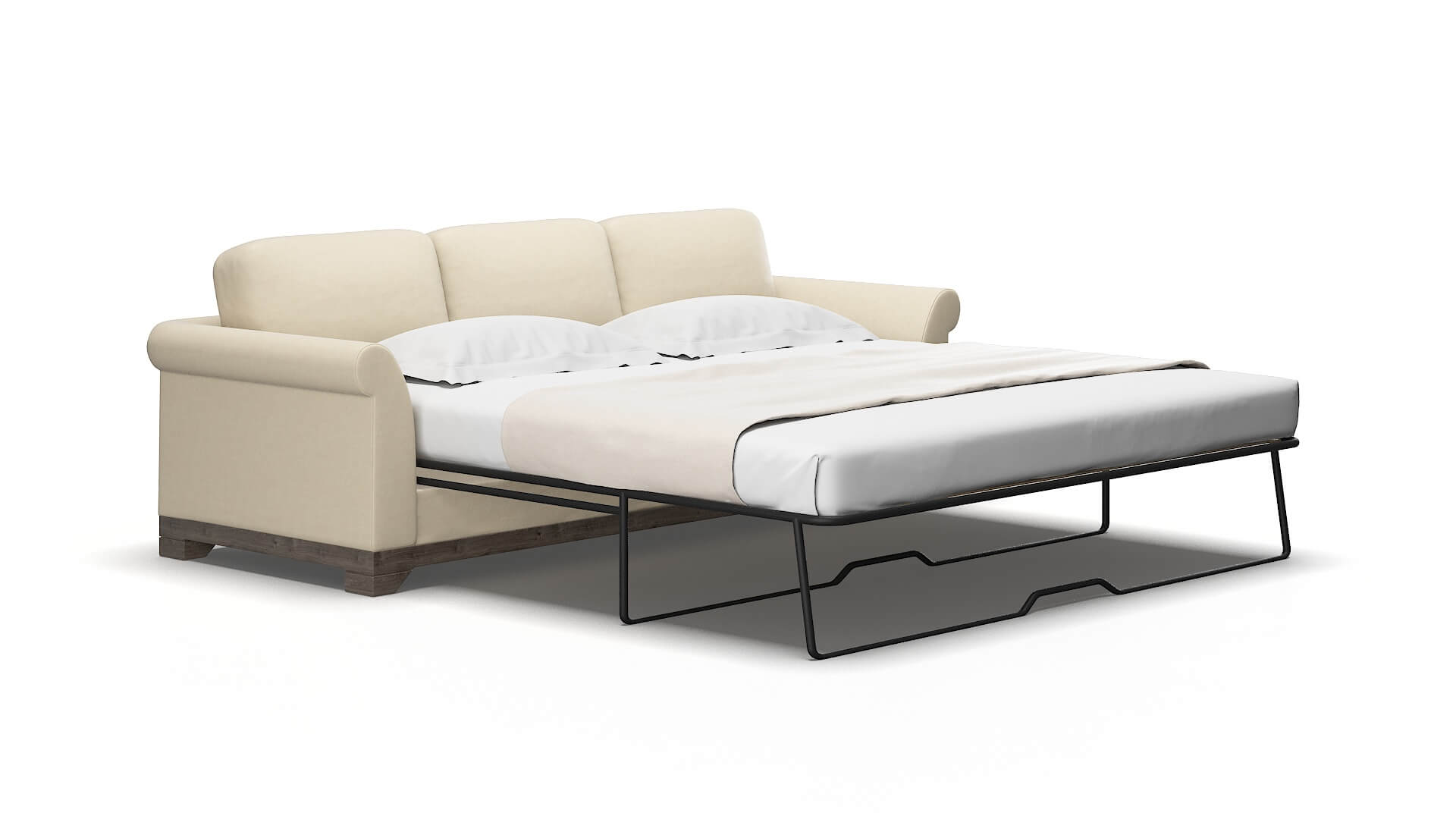 Denver Dream_d Almond Sofa Sleeper espresso legs 2