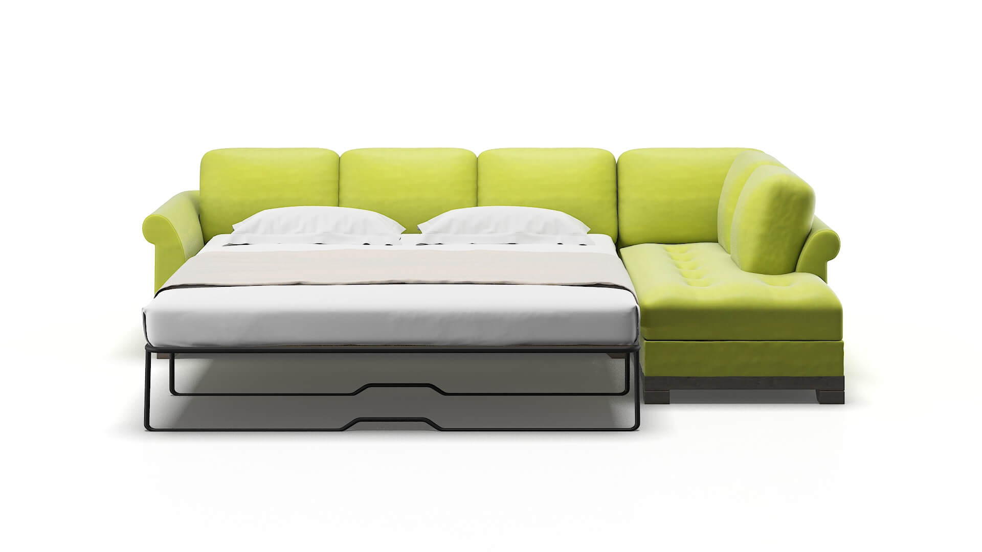 Denver Hathaway Apple Panel Sleeper Espresso legs 1