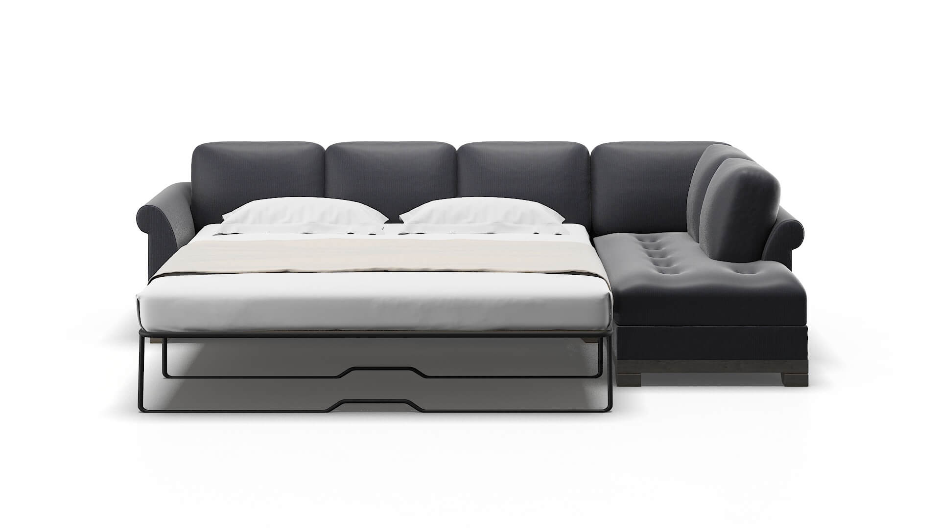 Denver Hepburn_hrp Deep_sea Panel Sleeper Espresso legs 1