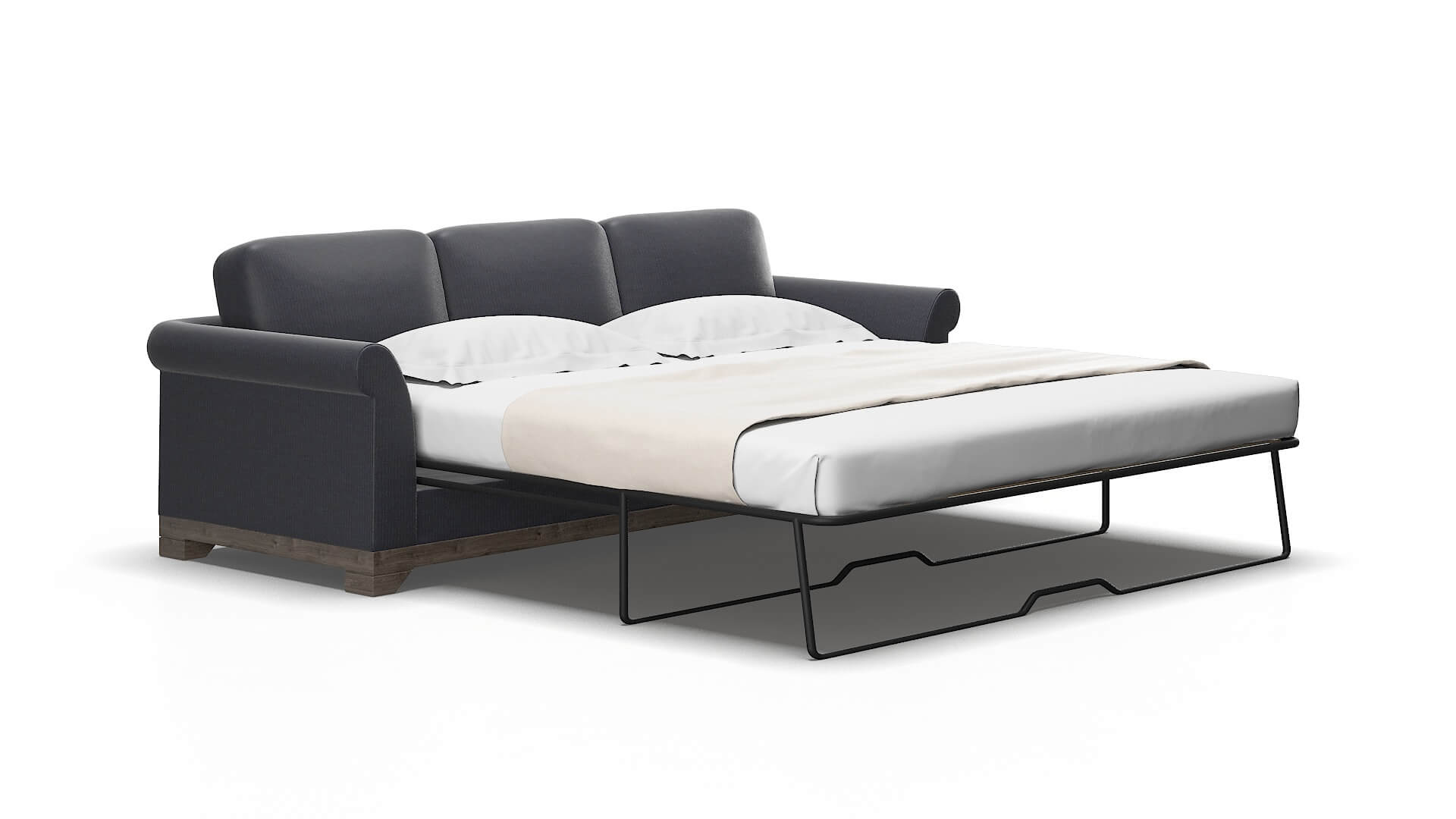 Denver Hepburn_hrp Deep_sea Sofa Sleeper Espresso legs 2
