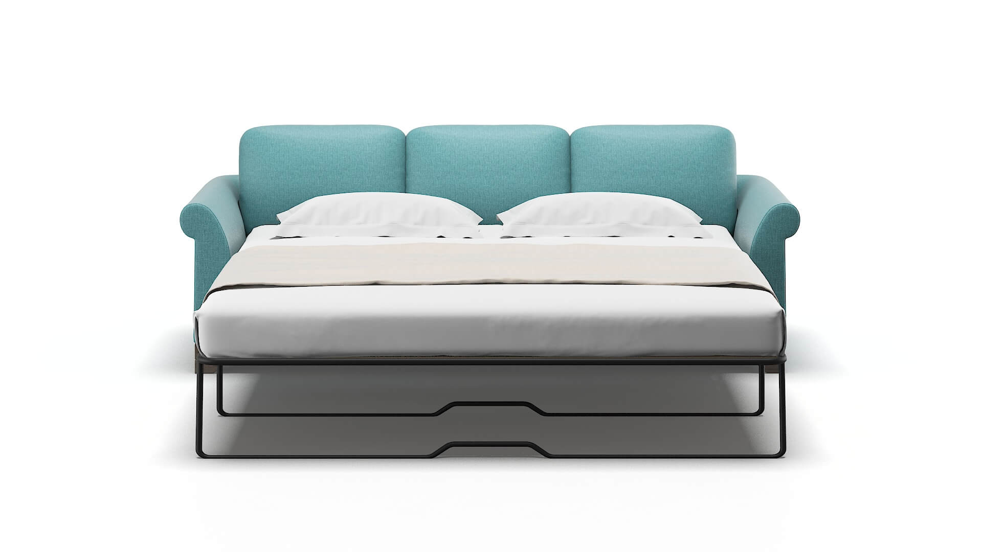 Denver Hepburn_hrp Emerald Sofa Sleeper Espresso legs 1