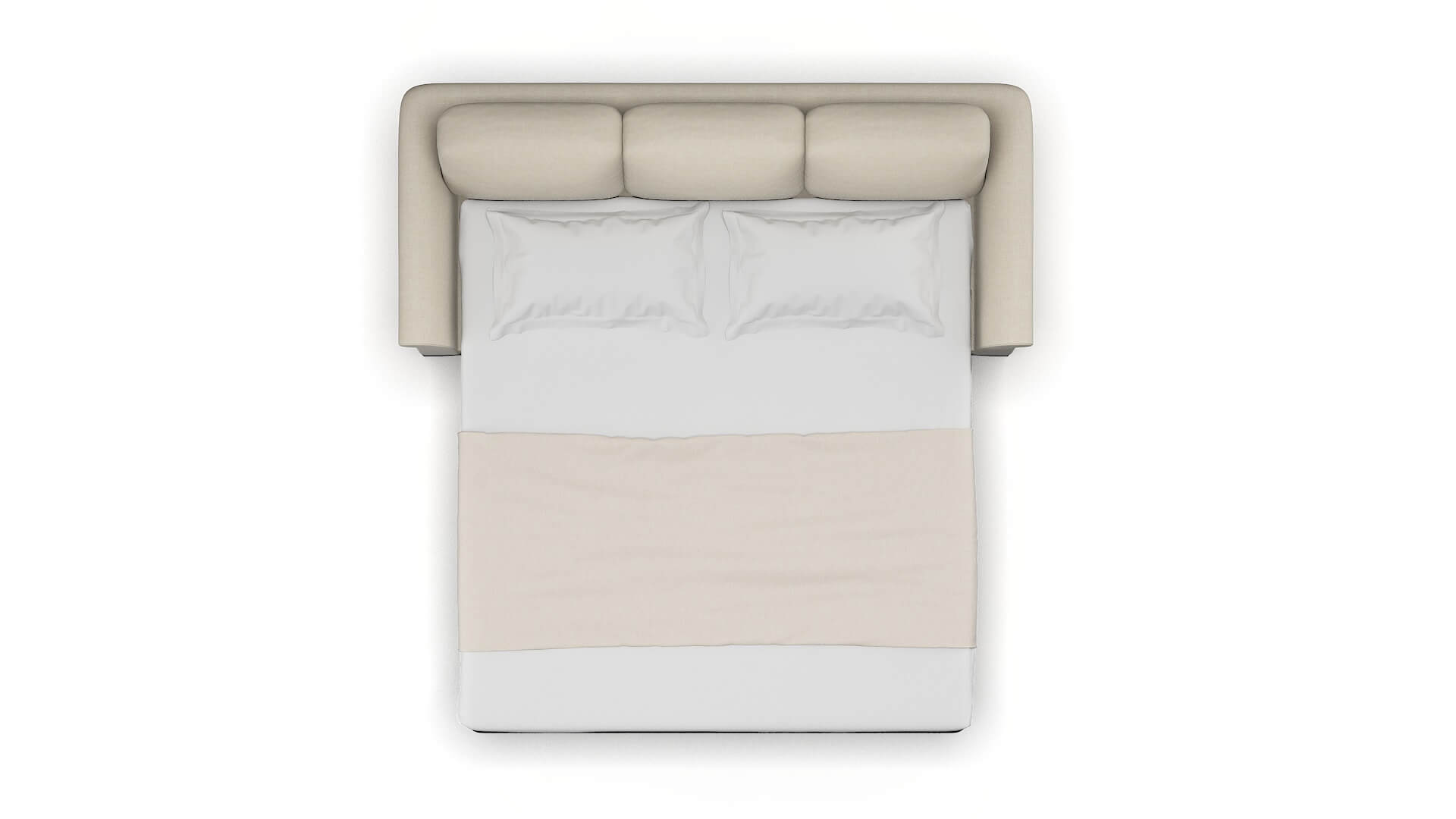 Denver Keylargo Almond Sofa Sleeper Espresso legs 3