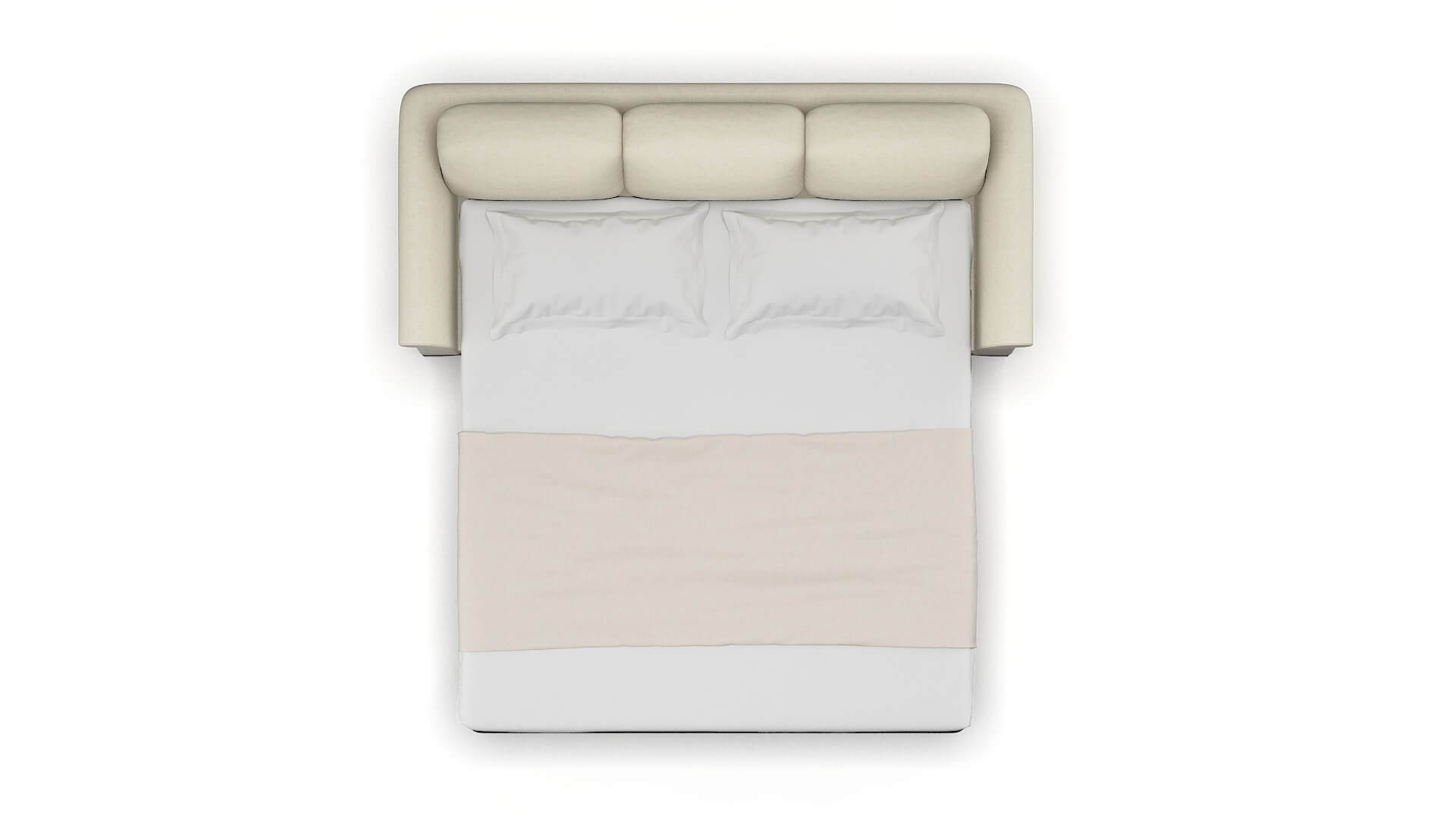 Denver Lana Sand Sofa Sleeper Espresso legs 3