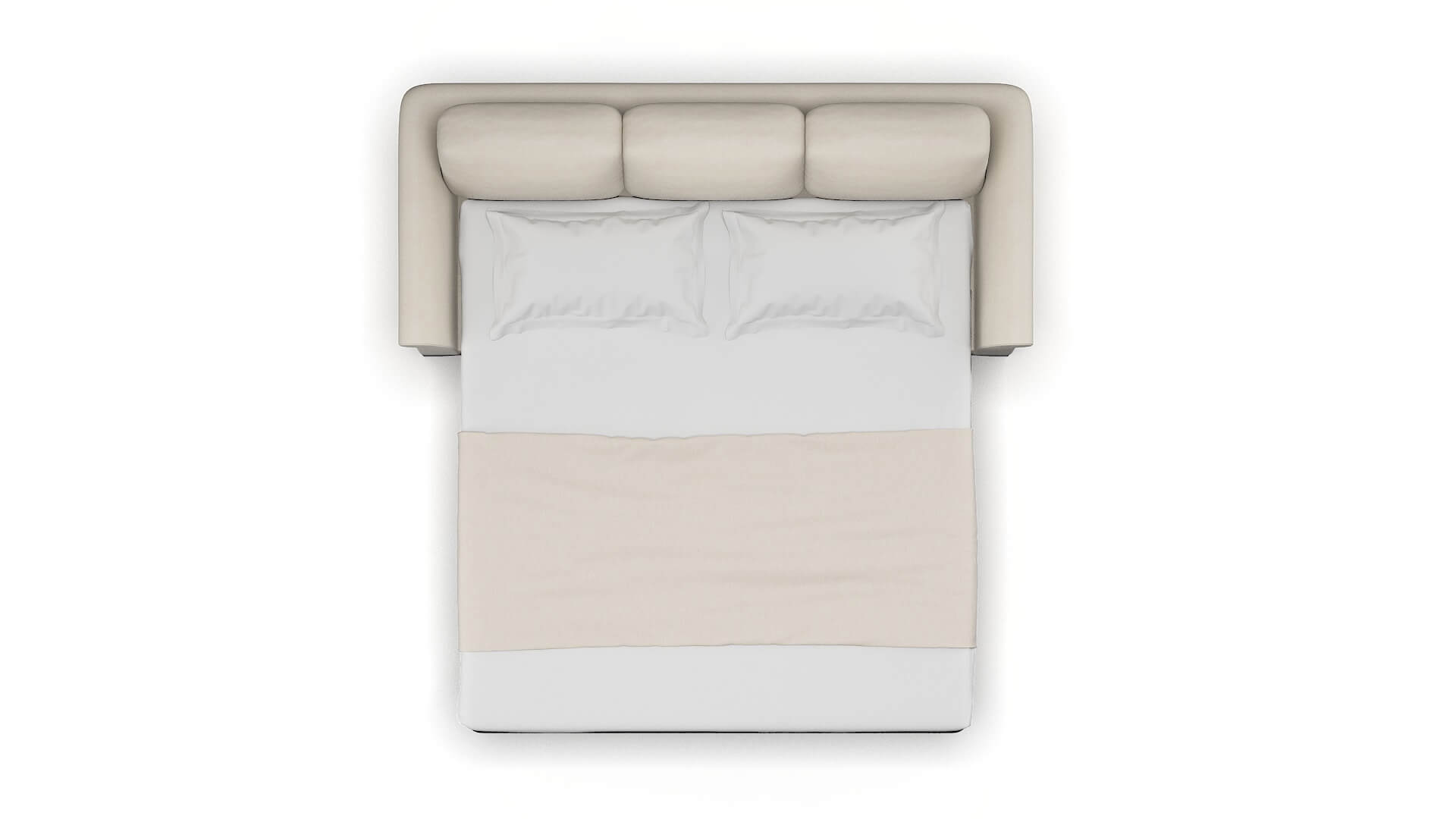 Denver Malibu Linen Sofa Sleeper Espresso legs 3