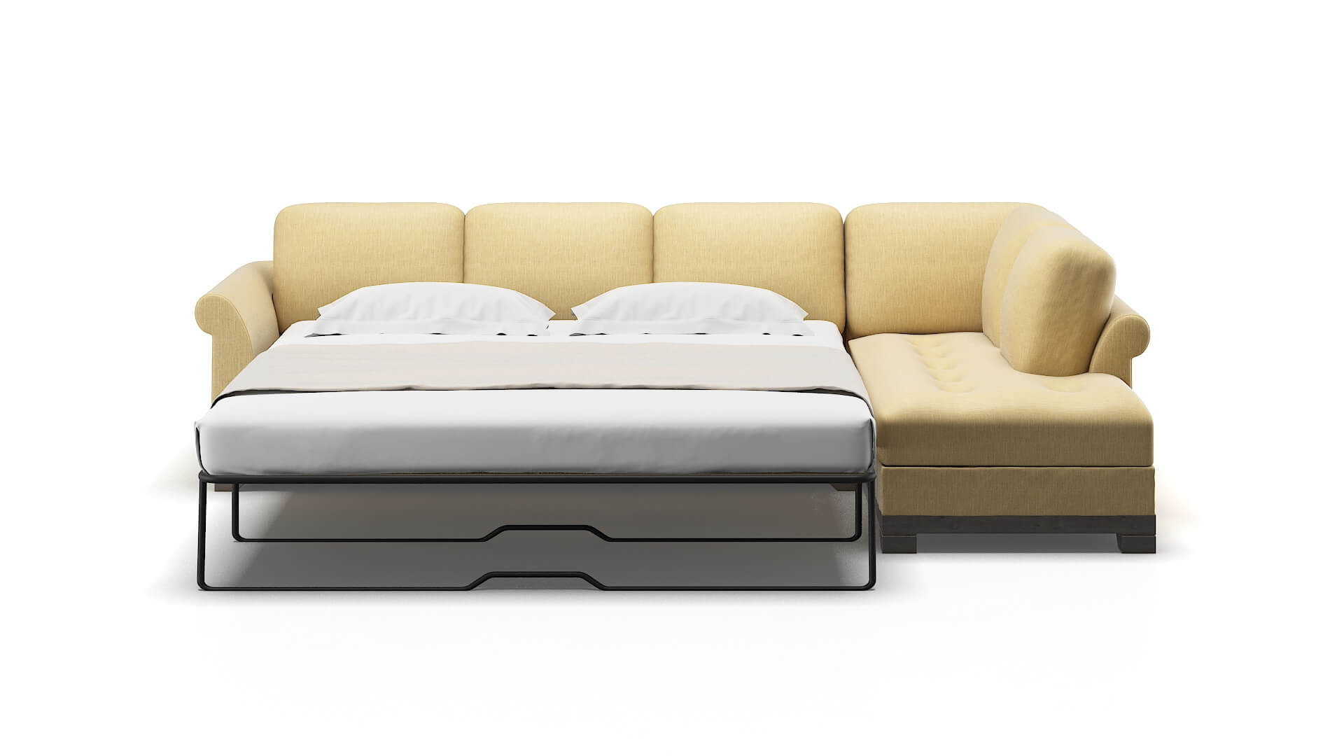 Denver Malibu Maize Panel Sleeper Espresso legs 1