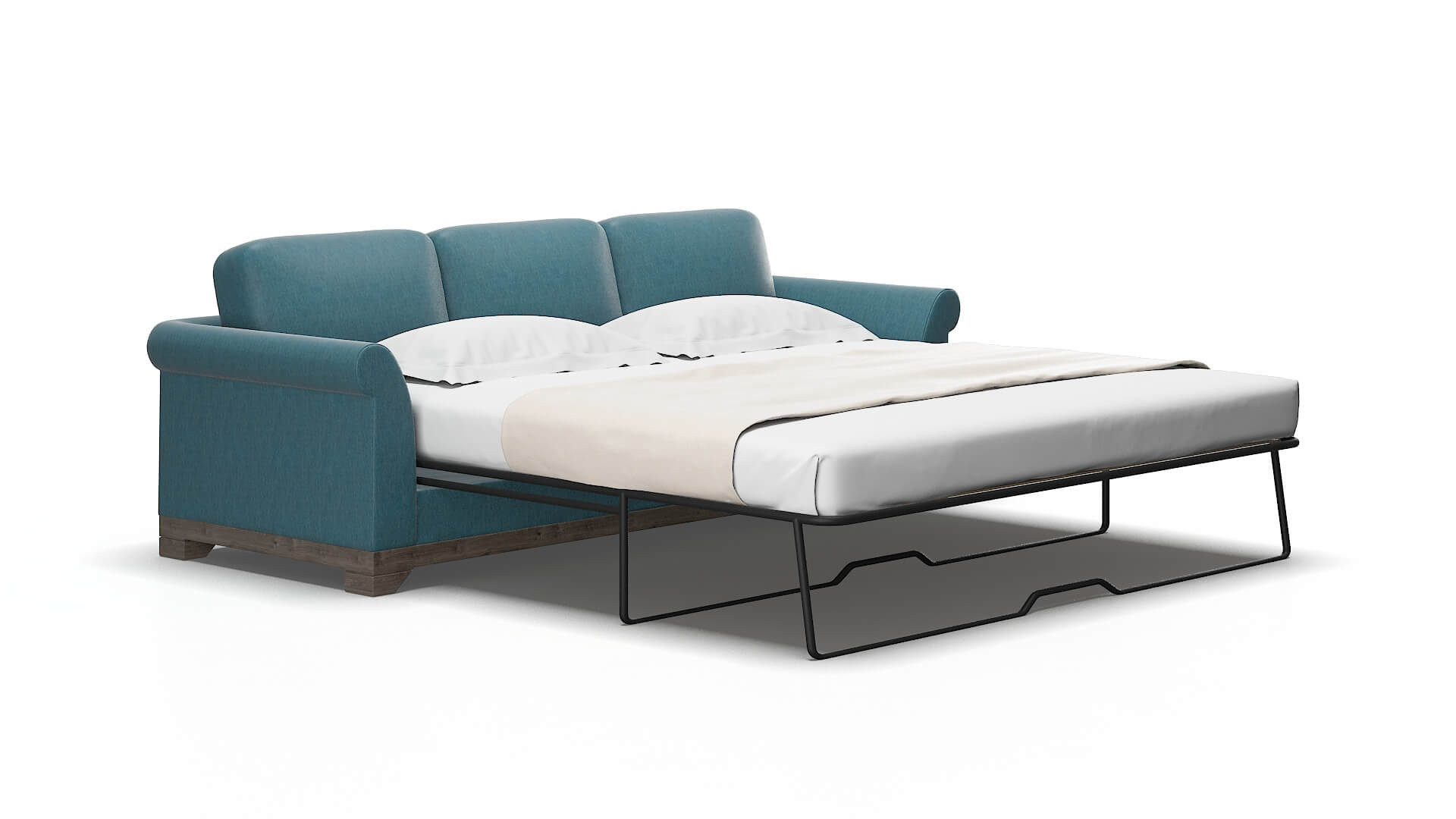 Denver Naples slate Sofa sleeper Espresso Legs  2