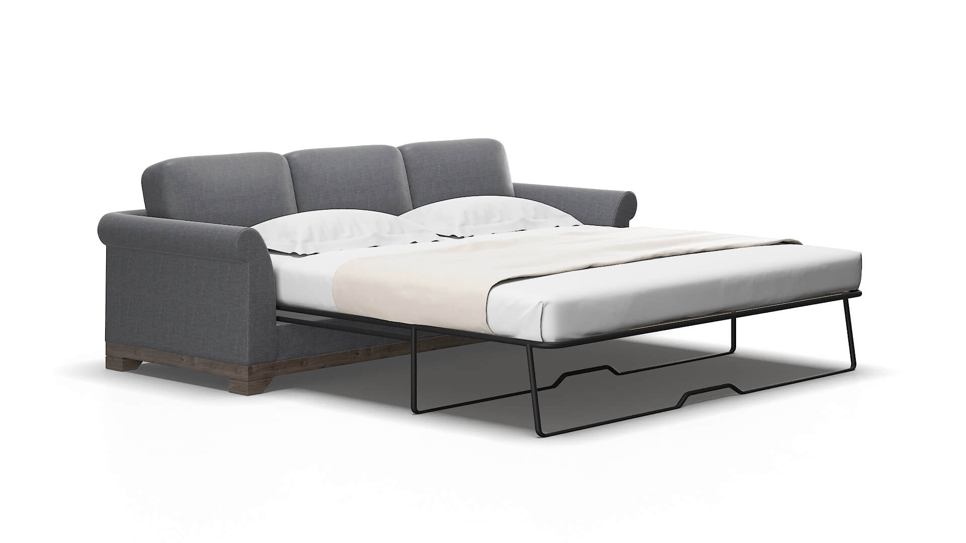 Denver Notion graphite Sofa sleeper Espresso Legs  2