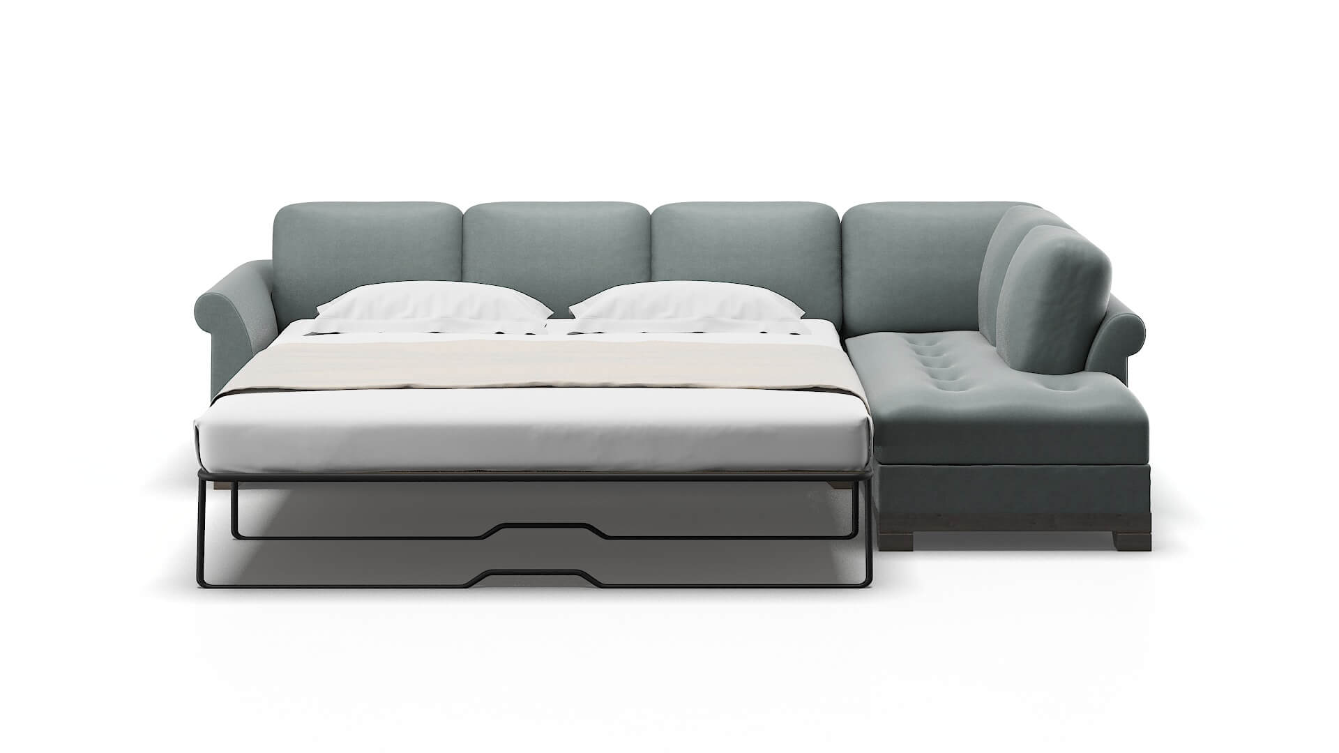 Denver Oakley Baltic Panel Sleeper Espresso legs 3