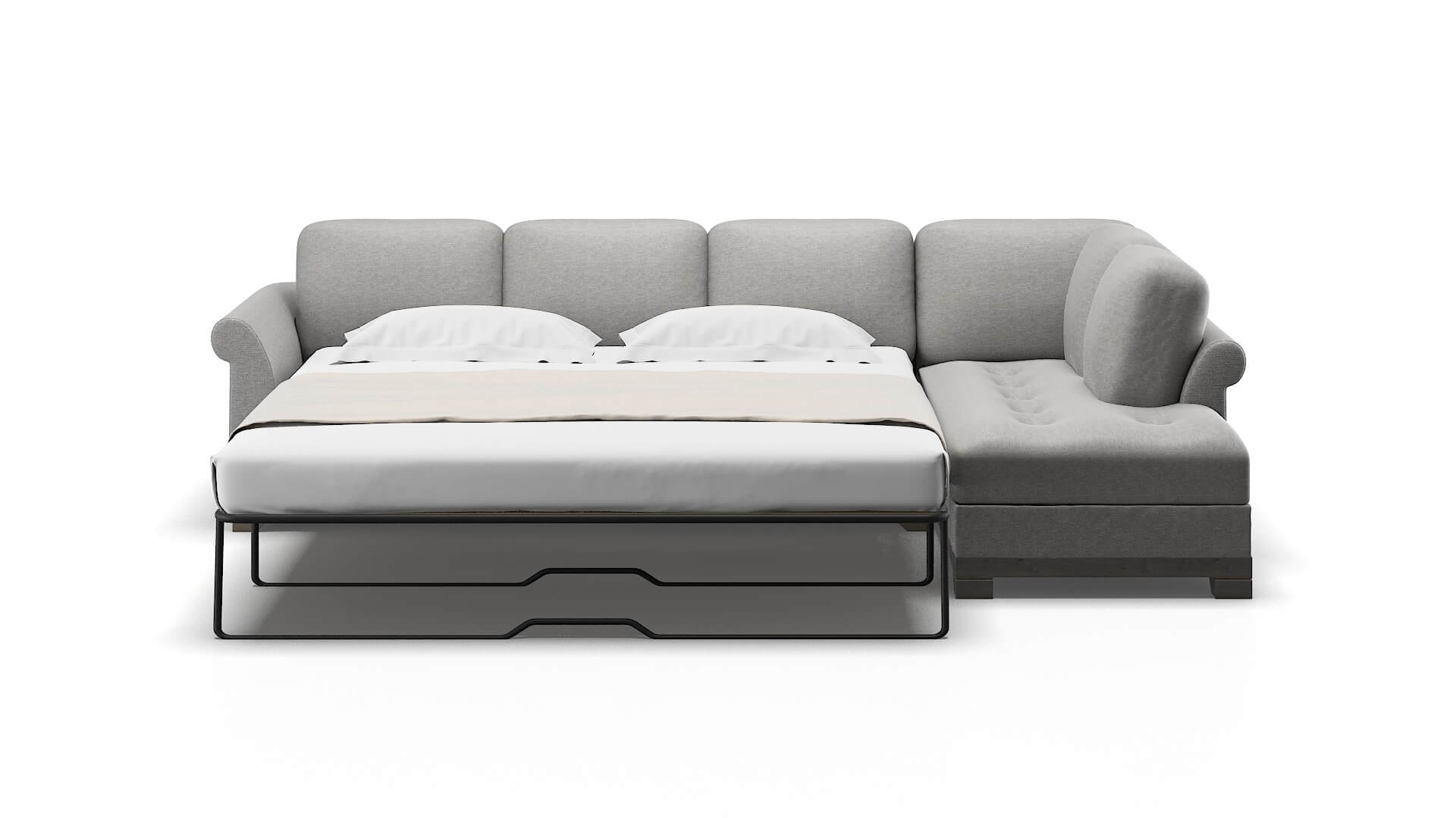 Denver Phoenix Smoke Panel Sleeper Espresso legs 1