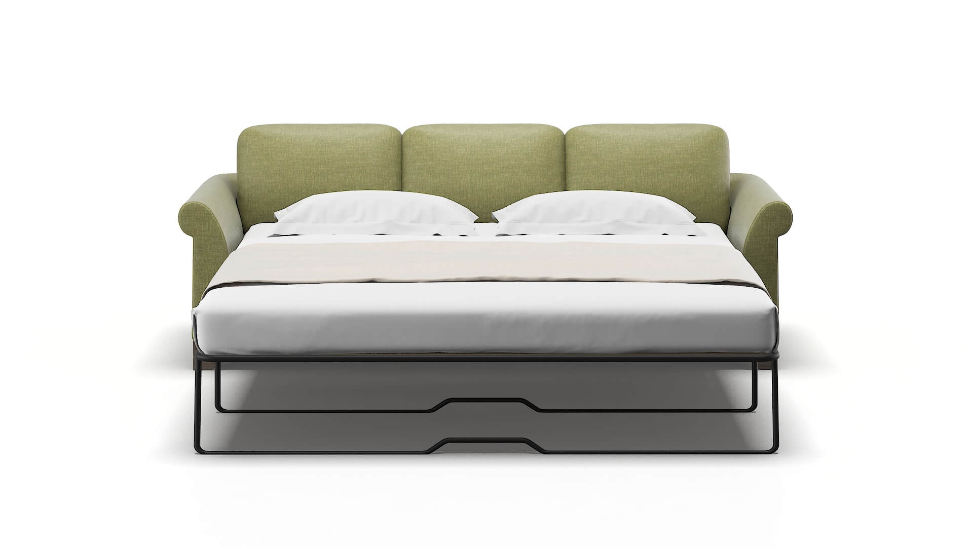 Denver Portland Basil Sofa Sleeper Espresso legs 1