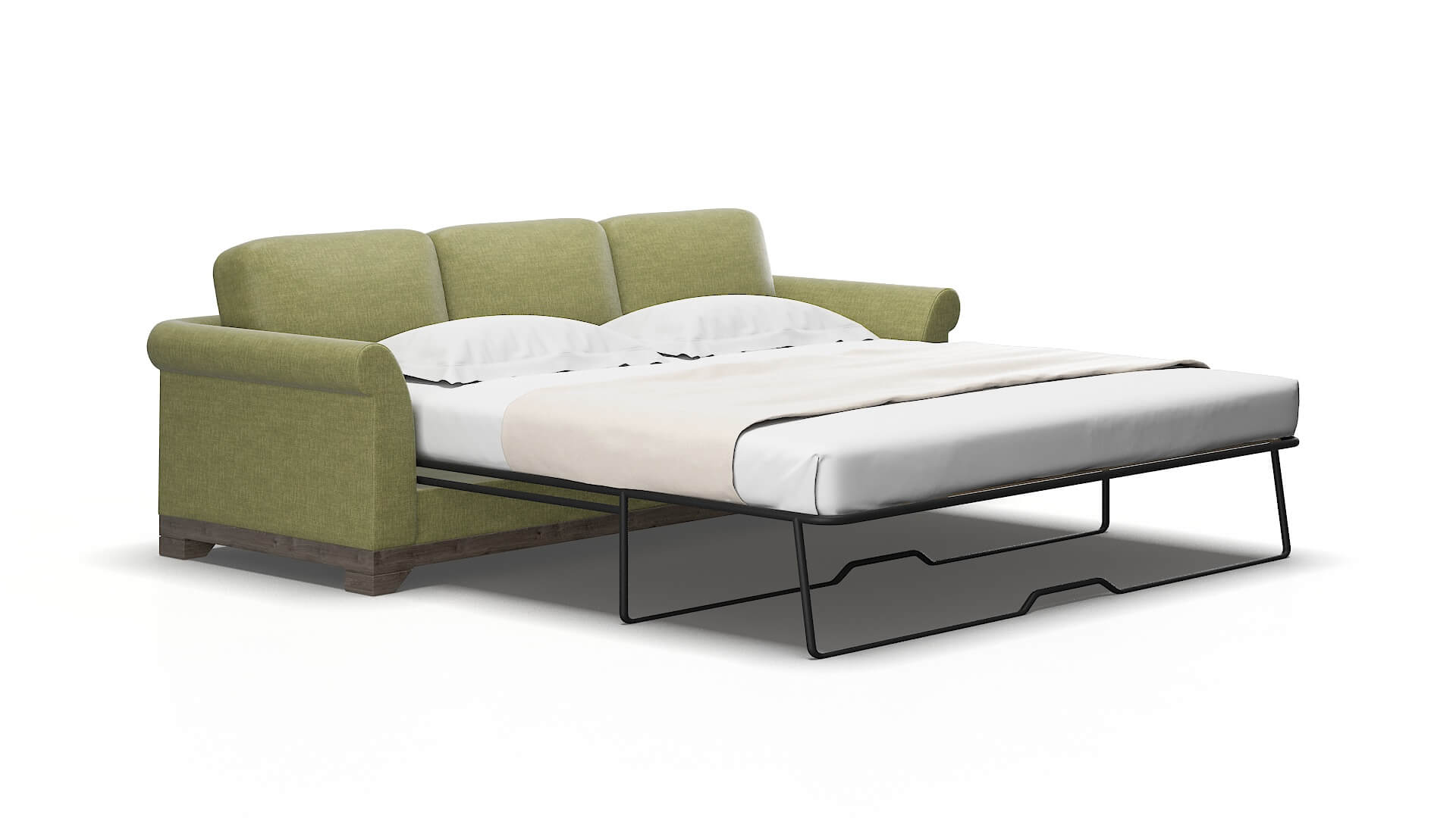 Denver Portland Basil Sofa Sleeper Espresso legs 2