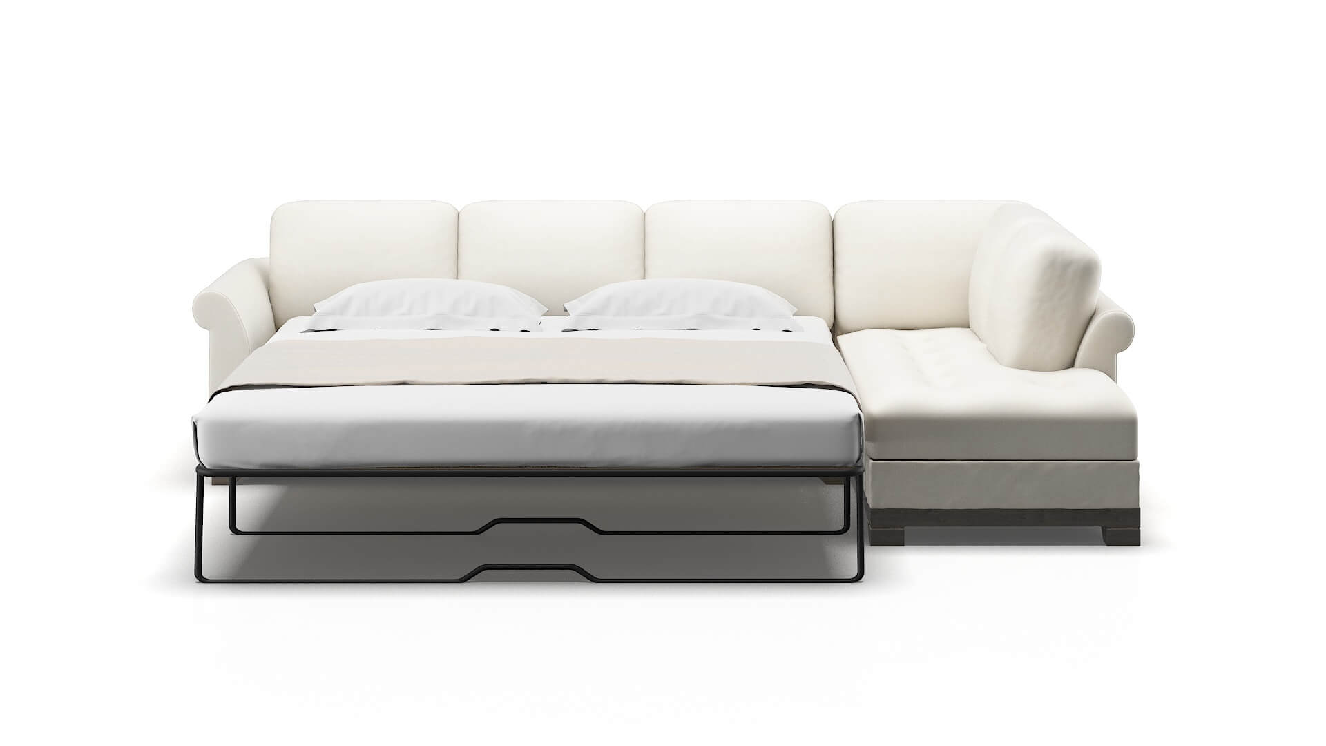 Denver R_prize Cream Panel Sleeper Espresso legs 3