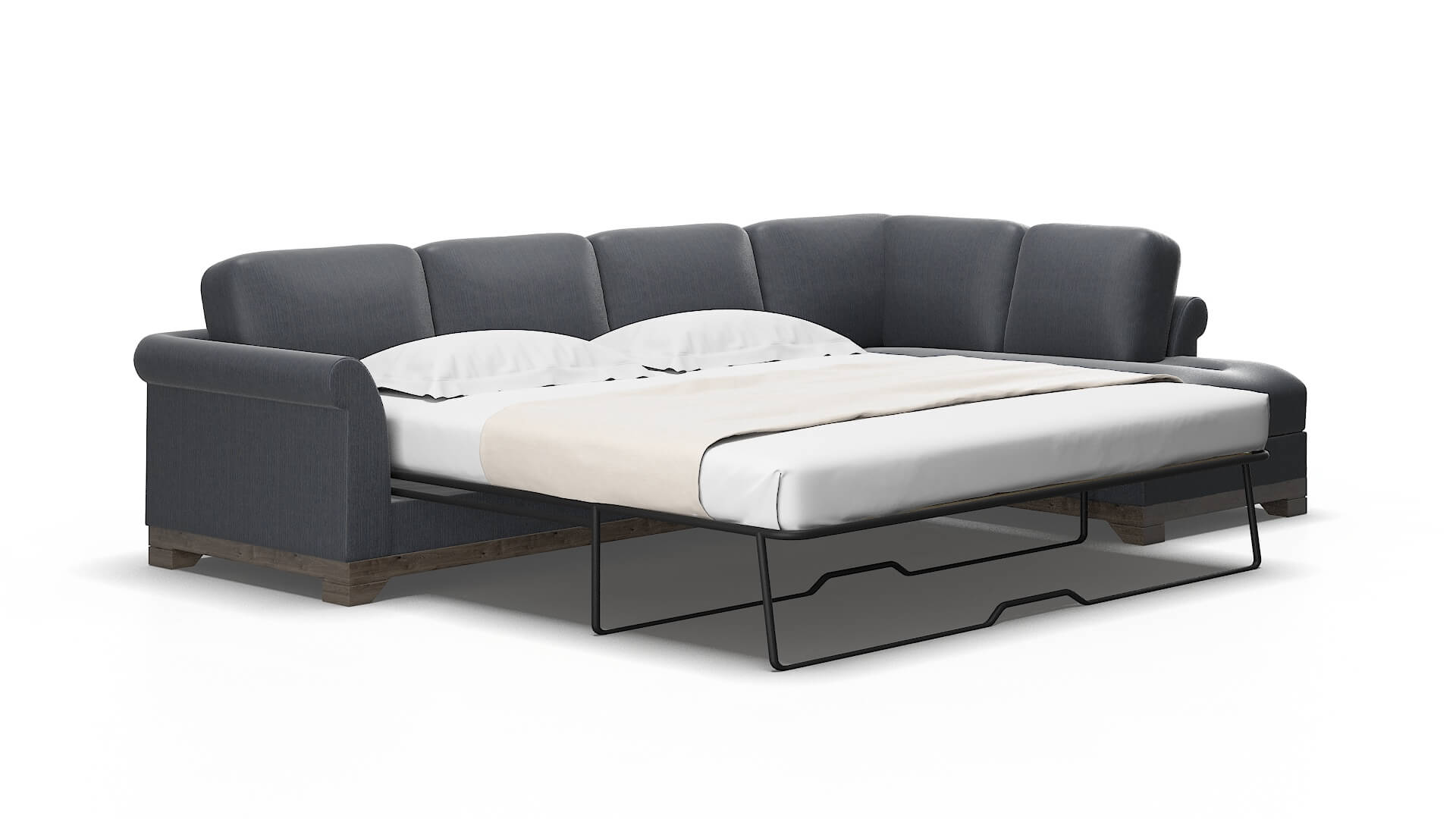 Denver Rocket Eclipse Panel Sleeper Espresso legs 2