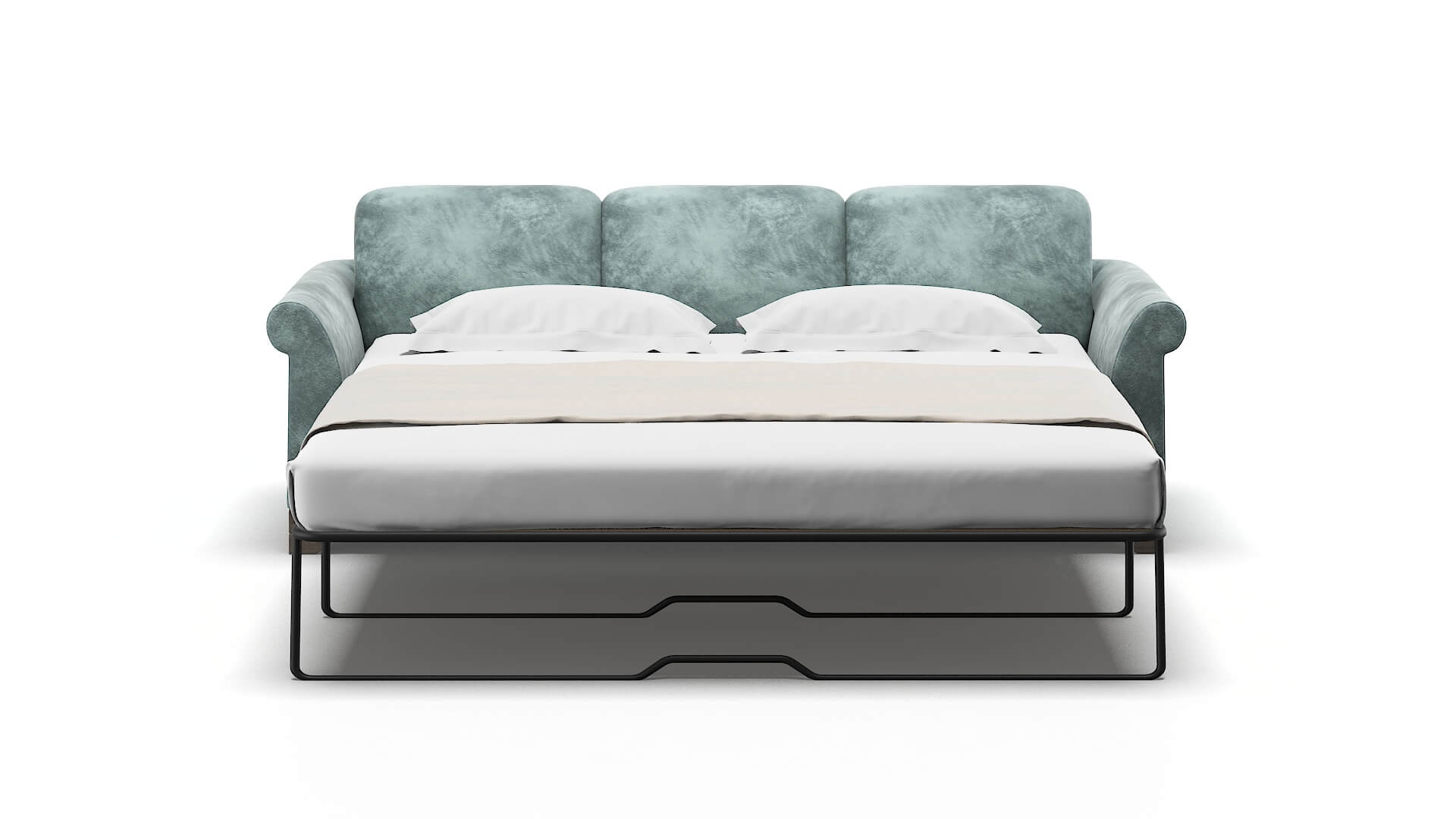 Denver Royale Cloud Sofa Sleeper Espresso legs 1