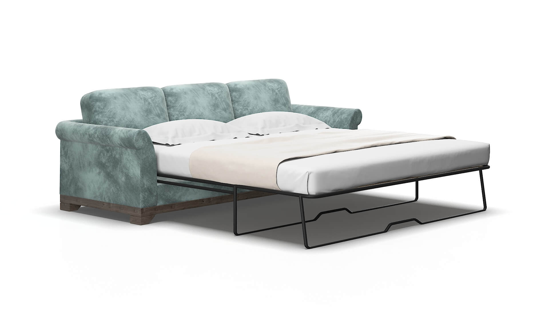 Denver Royale cloud Sofa sleeper Espresso Legs  2