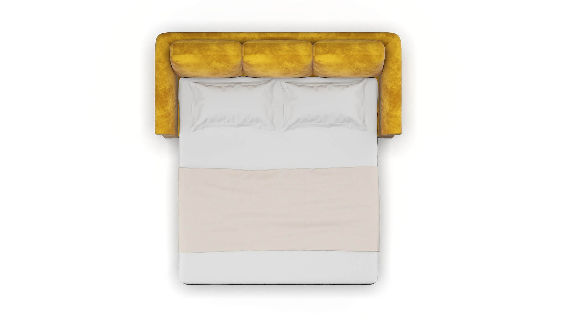 Denver Royale Marigold Sofa Sleeper Espresso legs 3