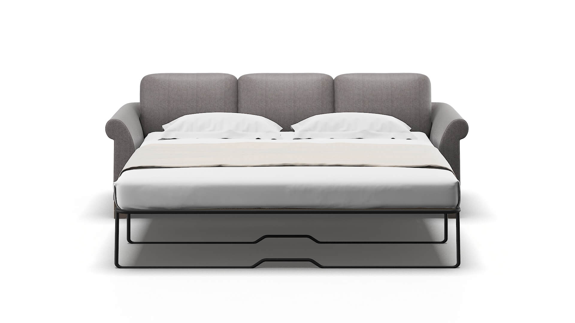 Denver Sasha Granite Sofa Sleeper Espresso legs 1