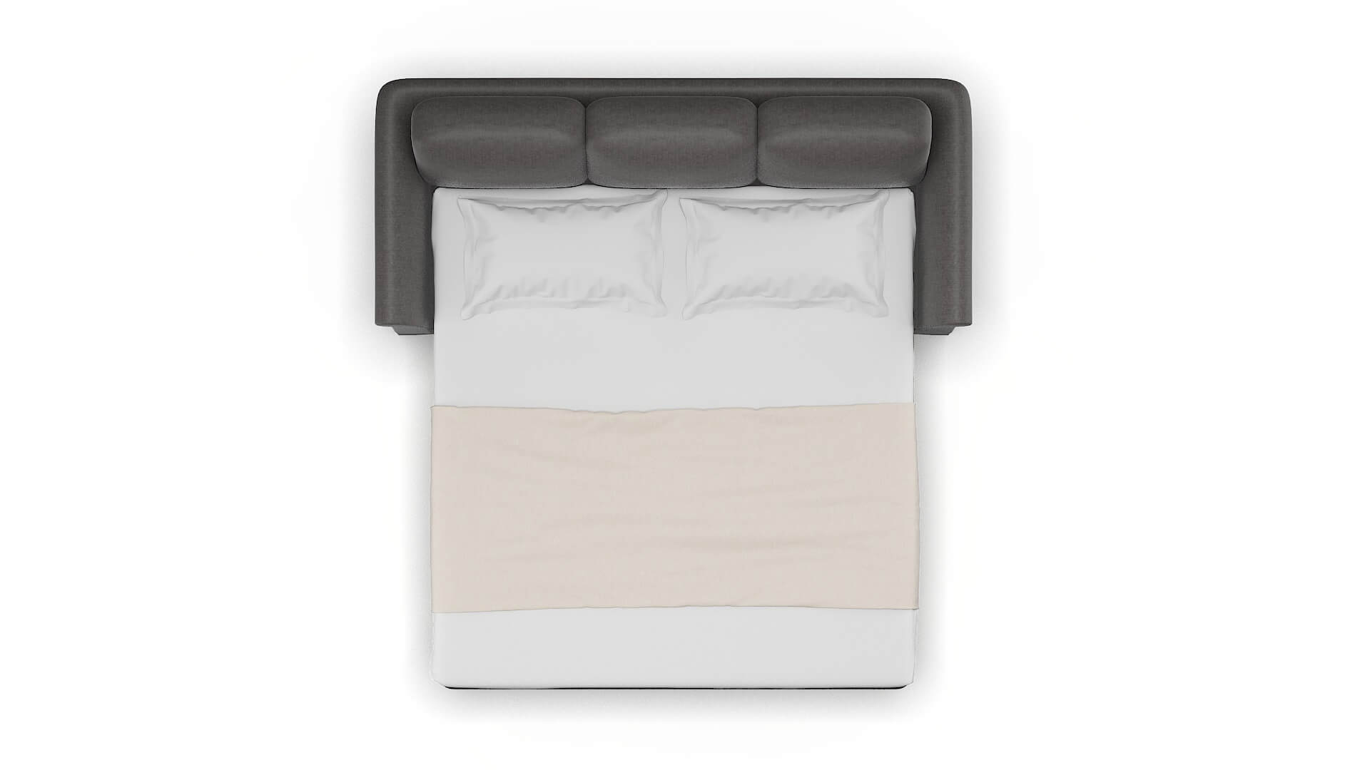 Denver Sasha Grey Sofa Sleeper Espresso legs 3