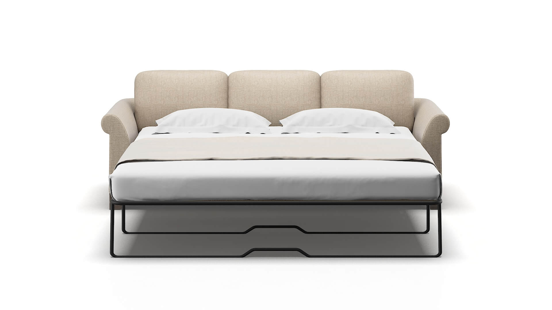 Denver Sosoftness 74 Sofa Sleeper Espresso legs 1