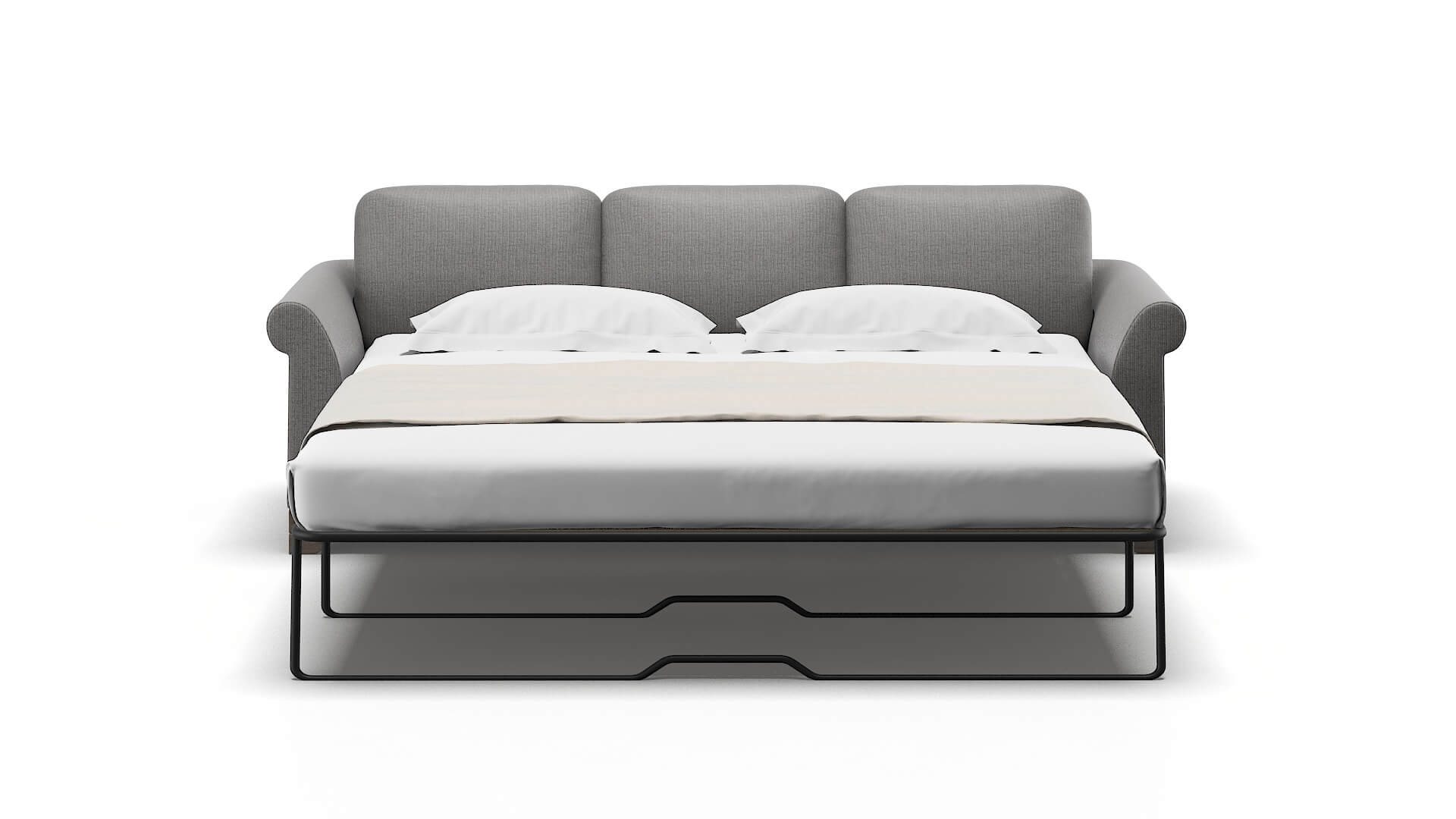 Denver Terrain Oatmeal Sofa Sleeper Espresso legs 1