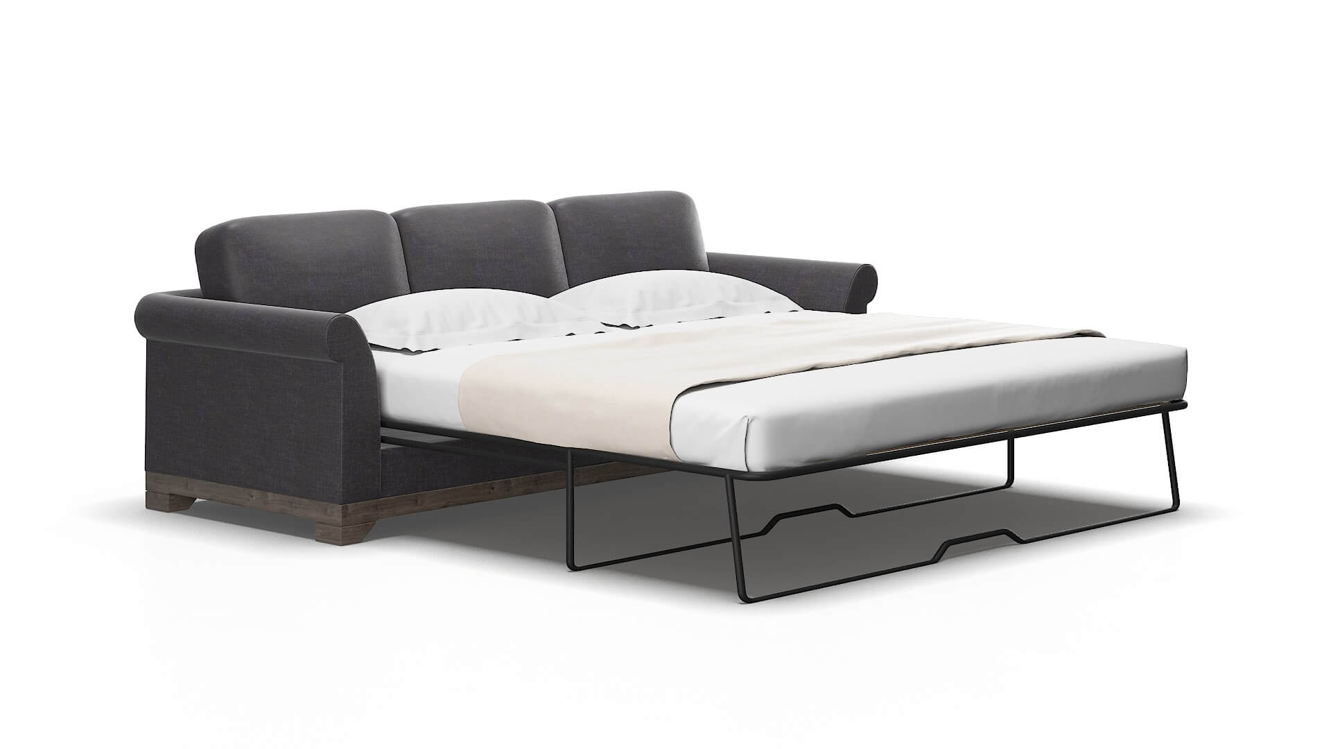 Denver Venus Onyx Sofa Sleeper Espresso legs 2