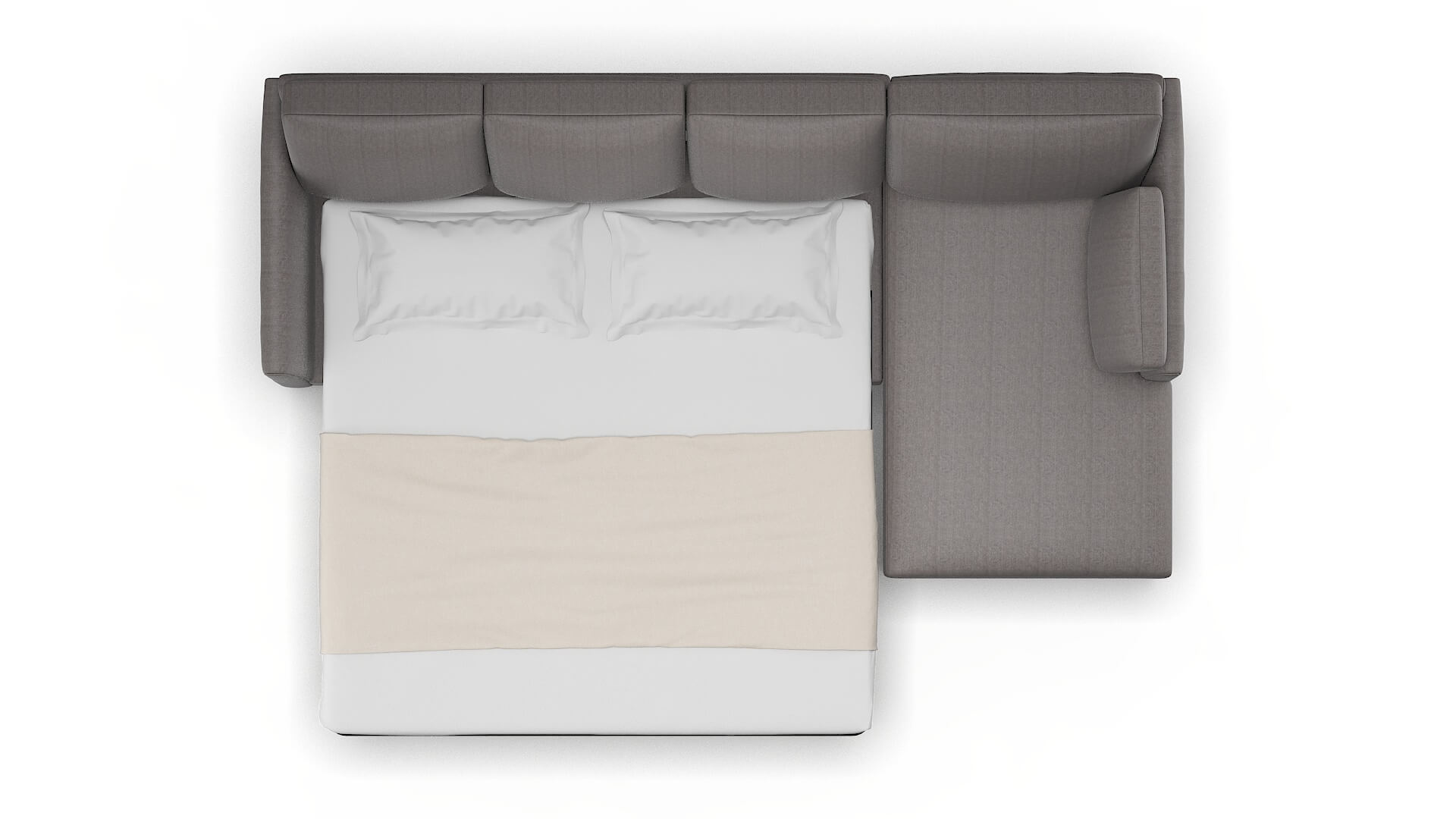 Dover Atlas_plz Silver Panel Sleeper Espresso legs 3