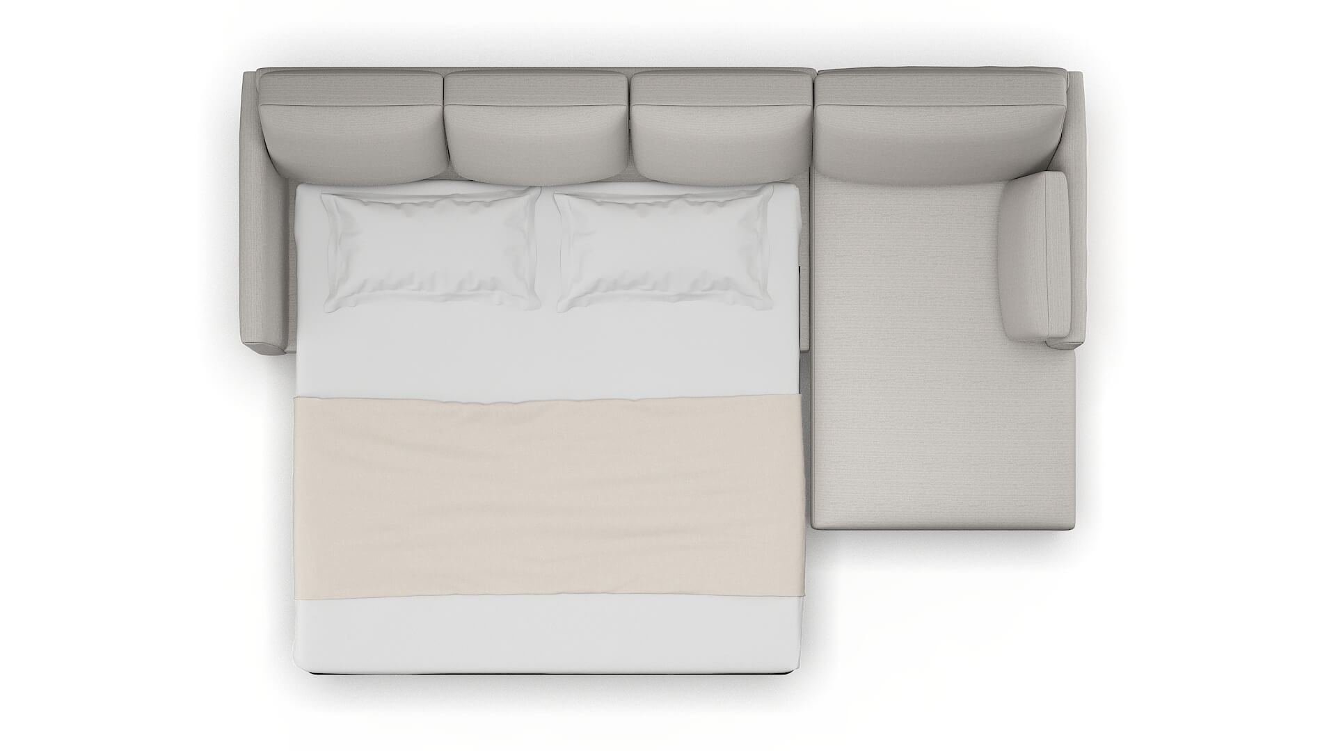 Dover Avenger Dolphin Panel Sleeper Espresso legs 3