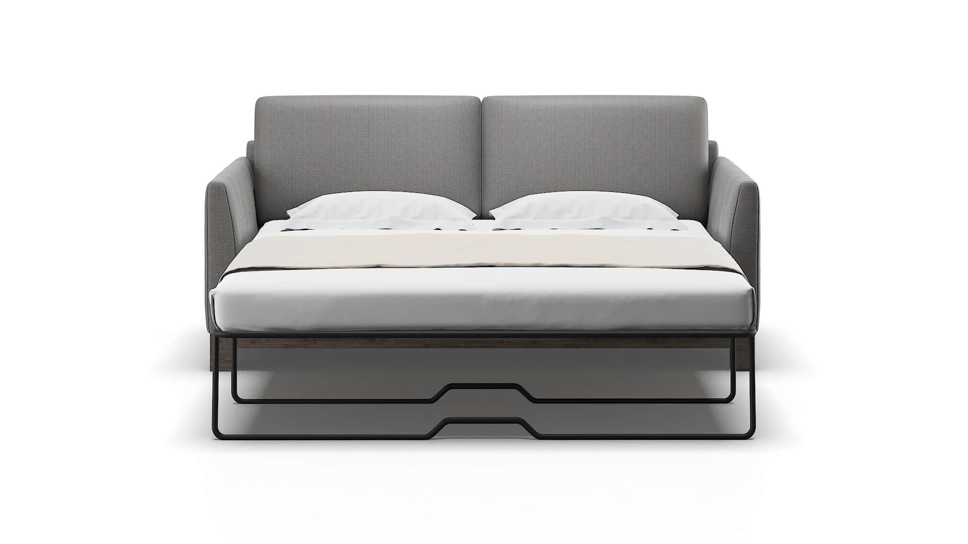 Dover Avenger Zinc Sofa Sleeper Espresso legs 1
