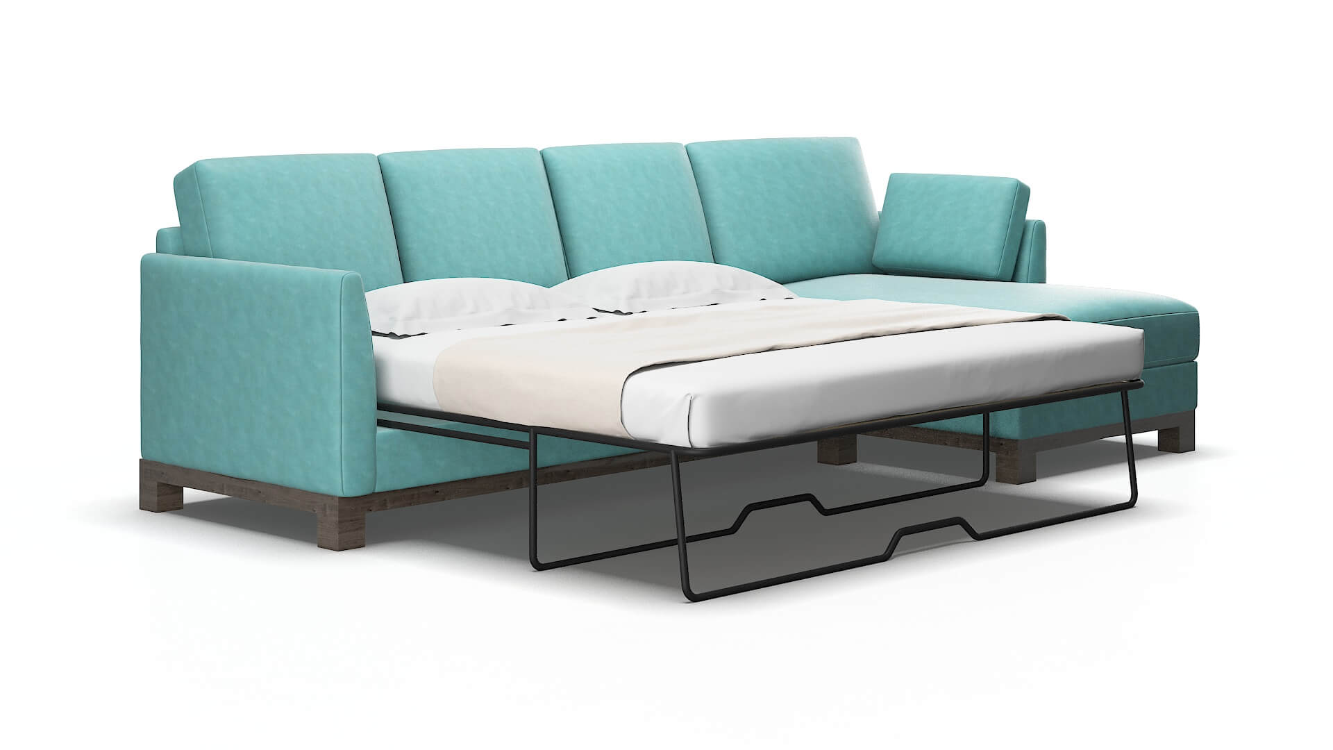 Dover Bella caribbean Panel sleeper Espresso Legs  2