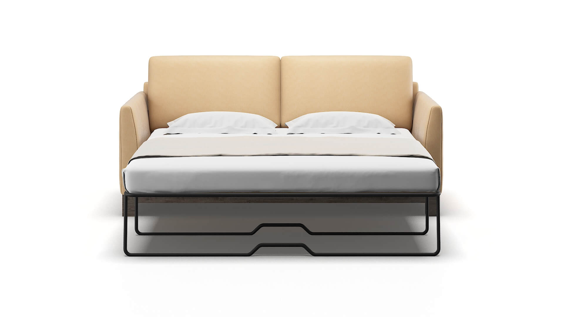 Dover Bella Coffee Sofa Sleeper Espresso legs 1