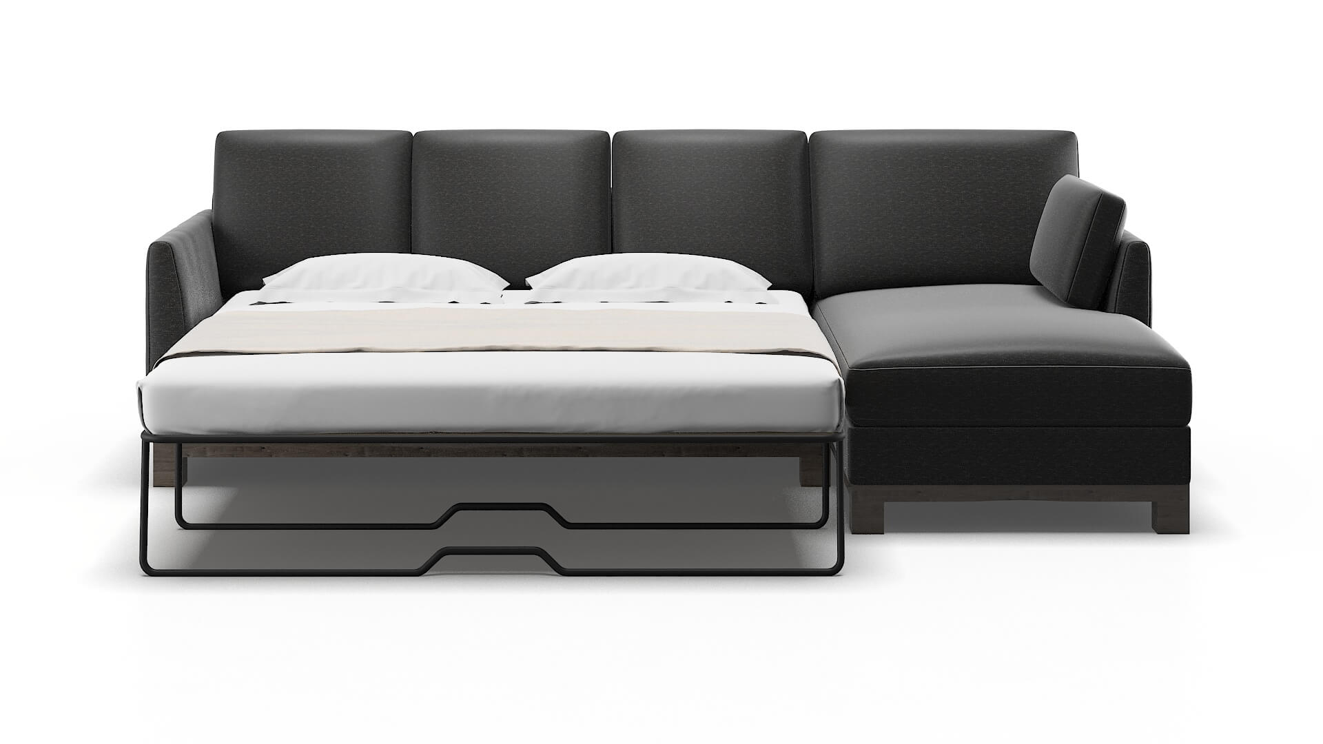 Dover Chance Denim Panel Sleeper Espresso legs 1