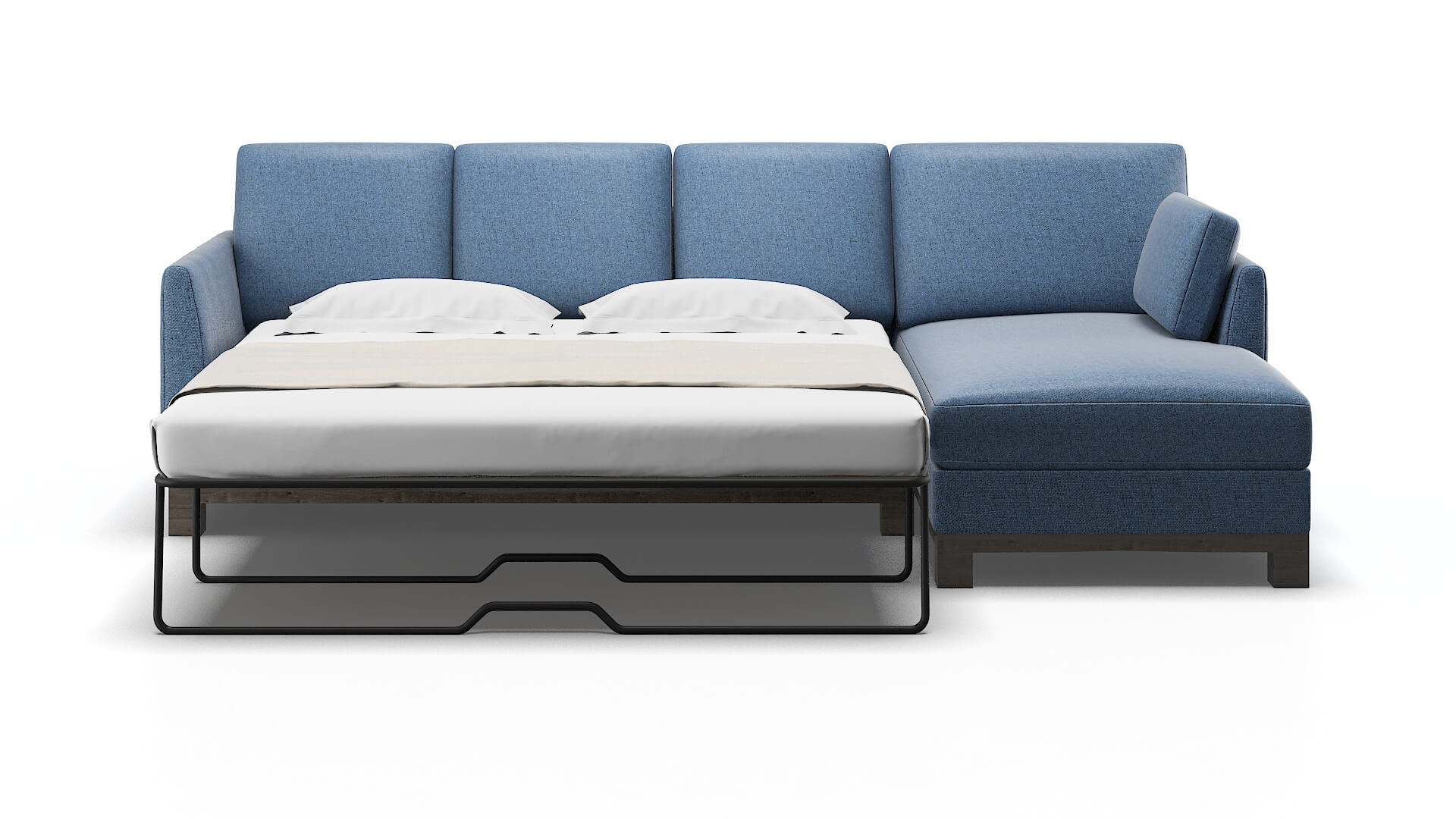 Dover Clyde Deep_ocean Panel Sleeper Espresso legs 1