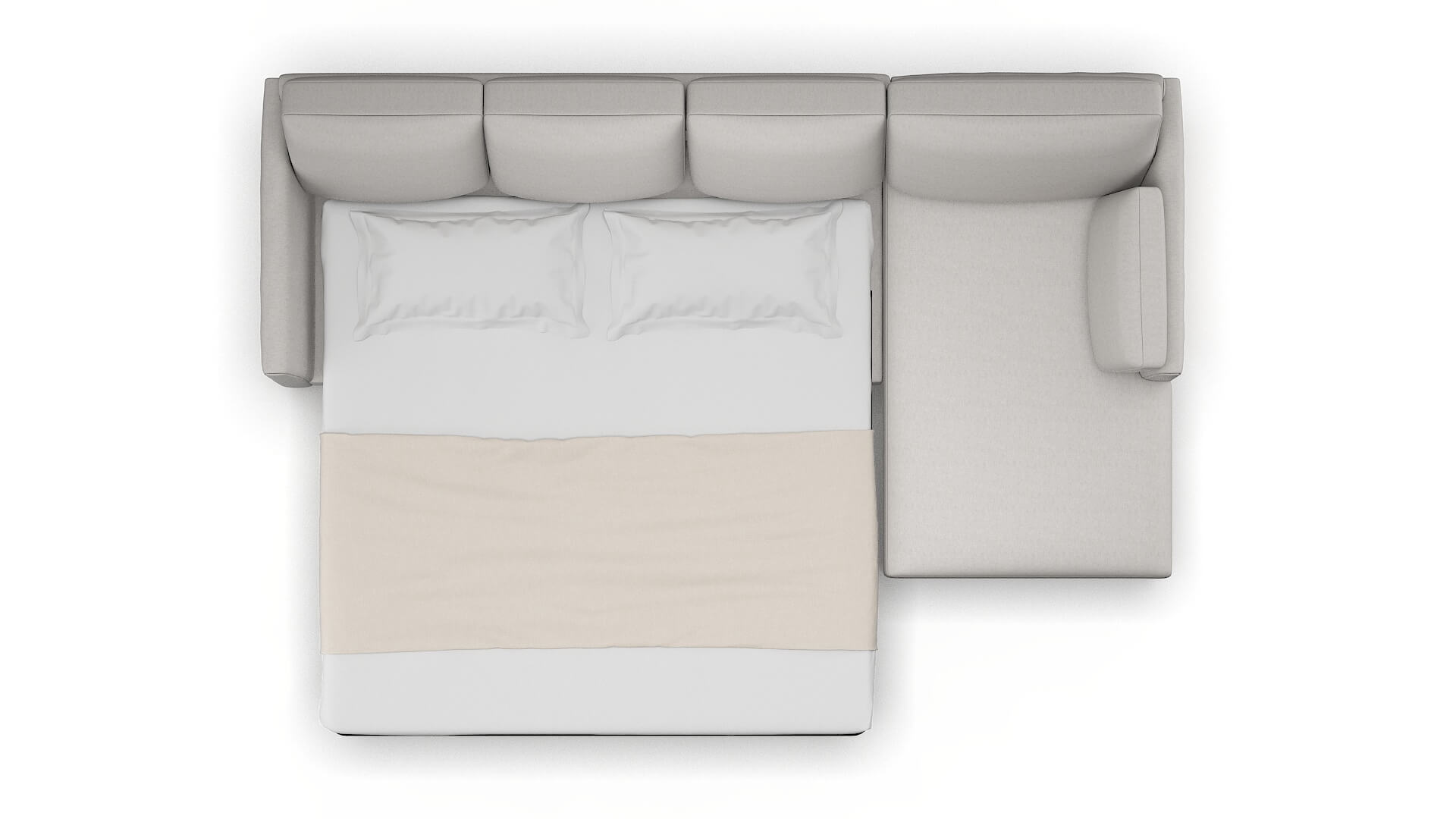 Dover Curious Spa Panel Sleeper Espresso legs 3