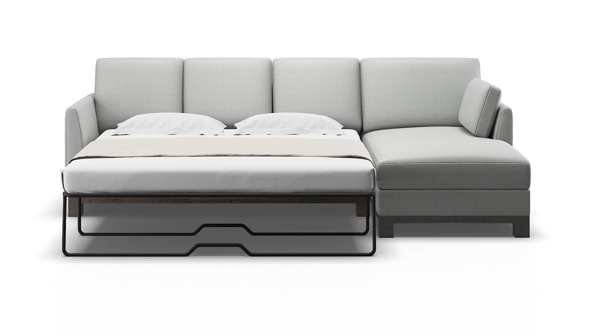 Dover Dawson Platinum Panel Sleeper Espresso legs 1