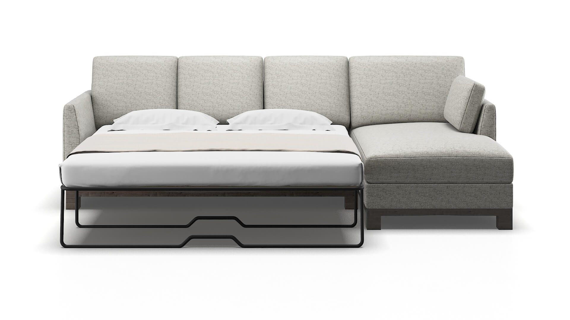 Dover Derby Silver Panel Sleeper Espresso legs 1