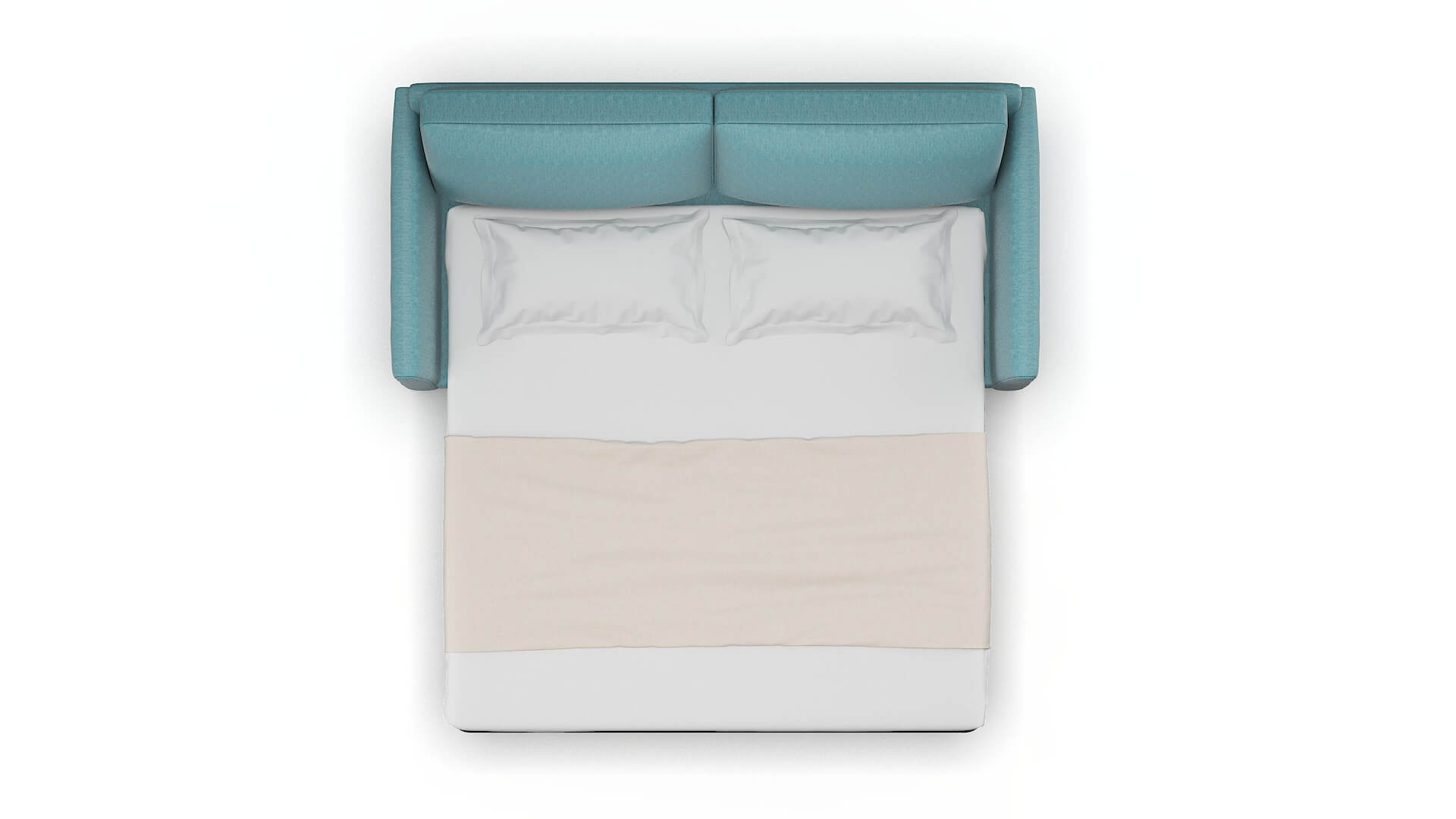 Dover Dream_d Peacock Sofa Sleeper Espresso legs 3