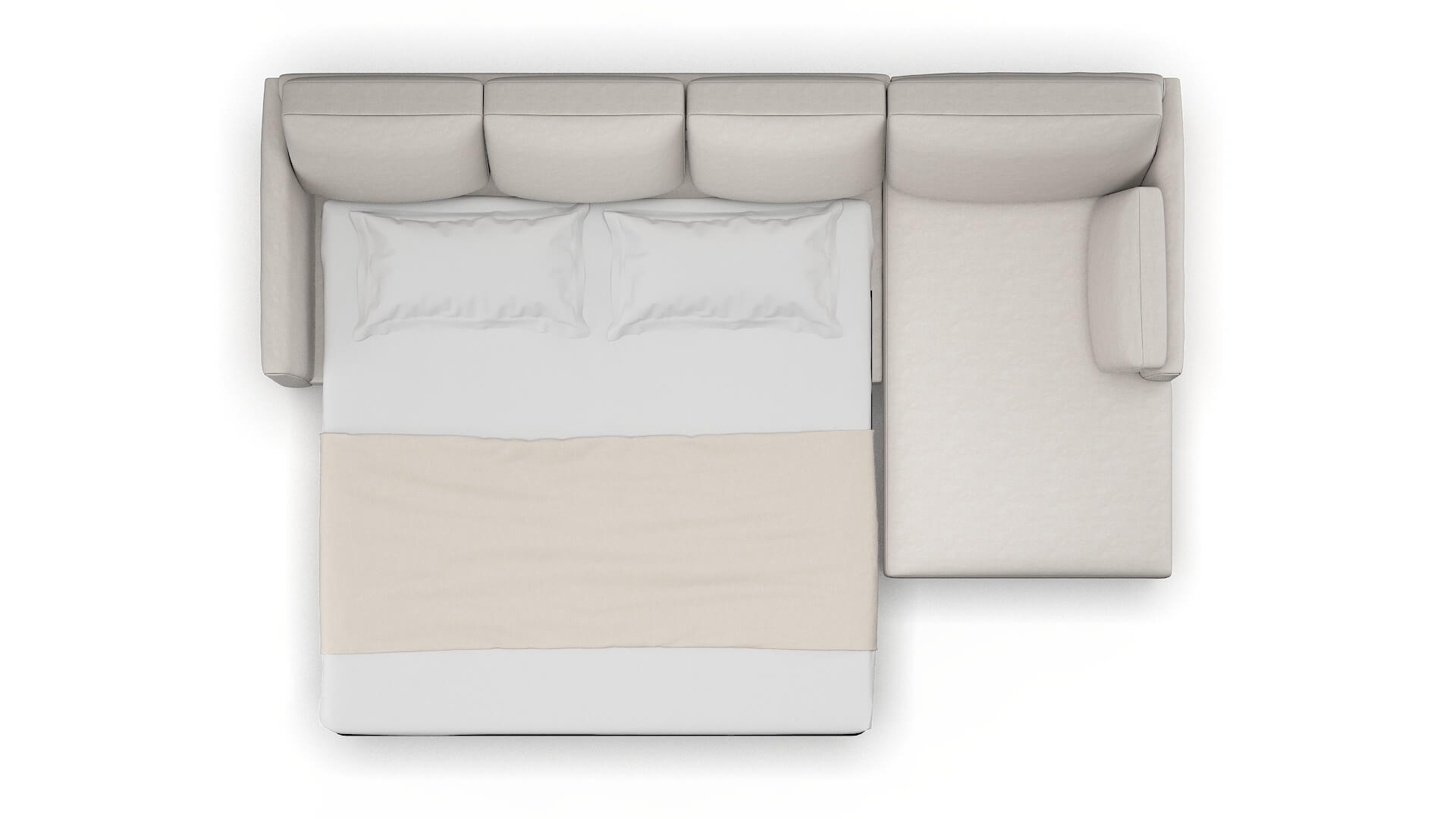 Dover Dream_d Stone Panel Sleeper Espresso legs 3