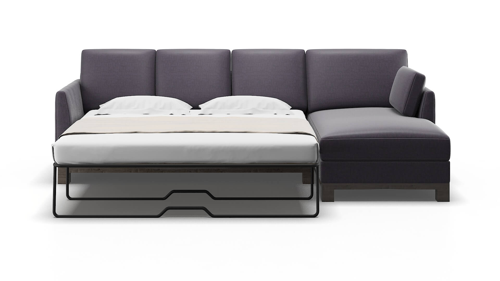 Dover Durham Ink Panel Sleeper Espresso legs 1