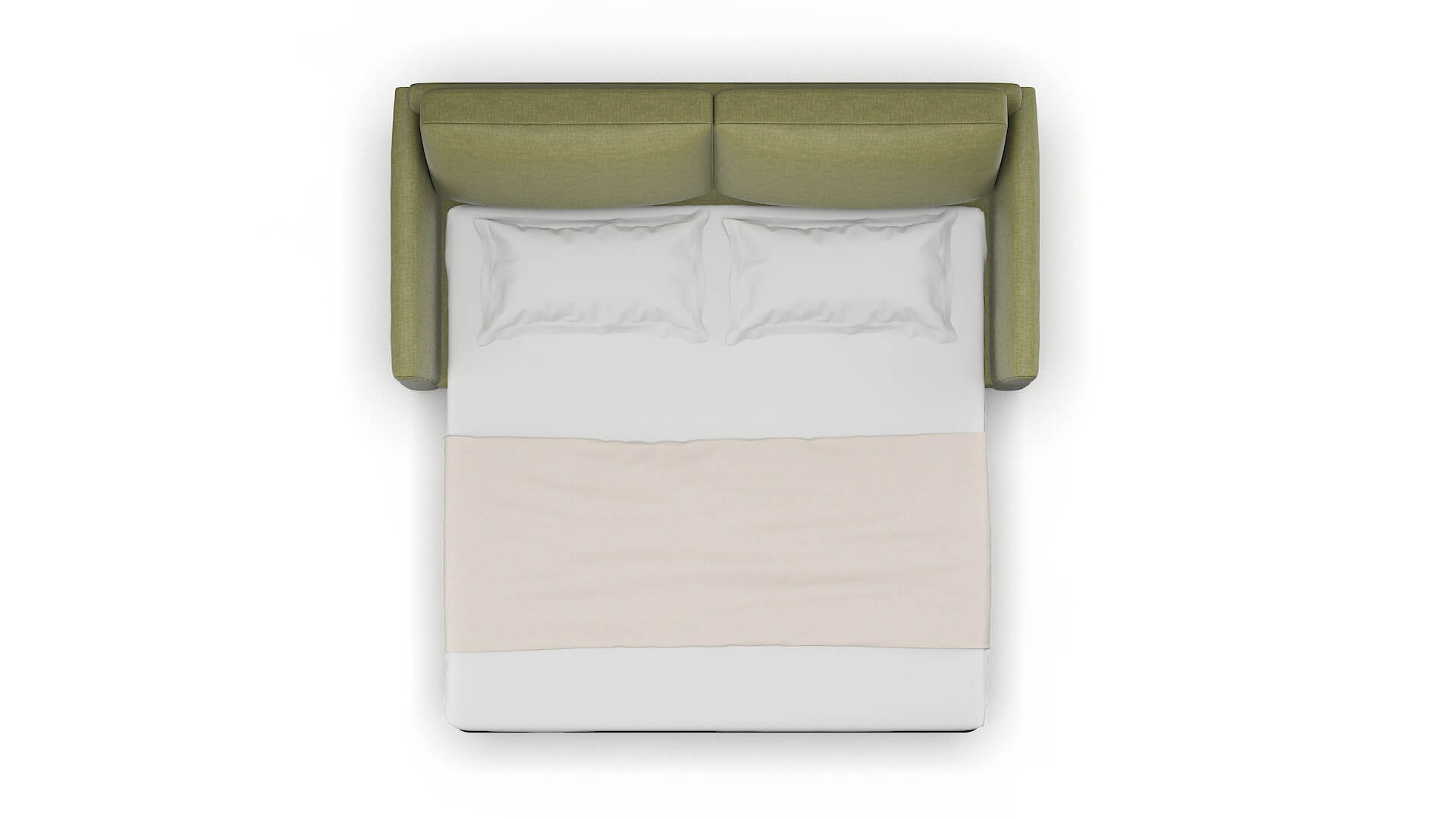 Dover Durham Lime Sofa Sleeper Espresso legs 3