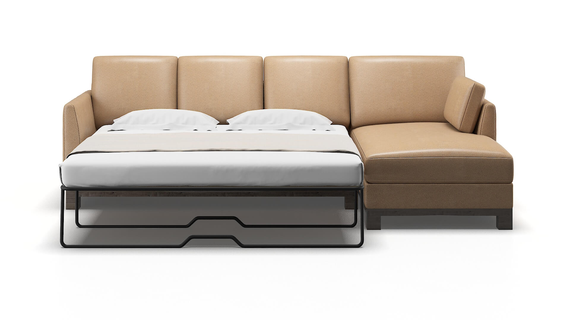 Dover Ford Dune Panel Sleeper Espresso legs 1