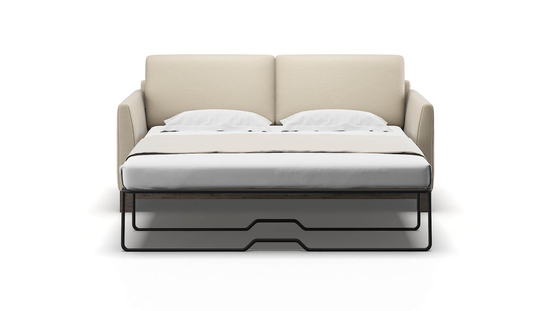 Dover Insight Barley Sofa Sleeper Espresso legs 1